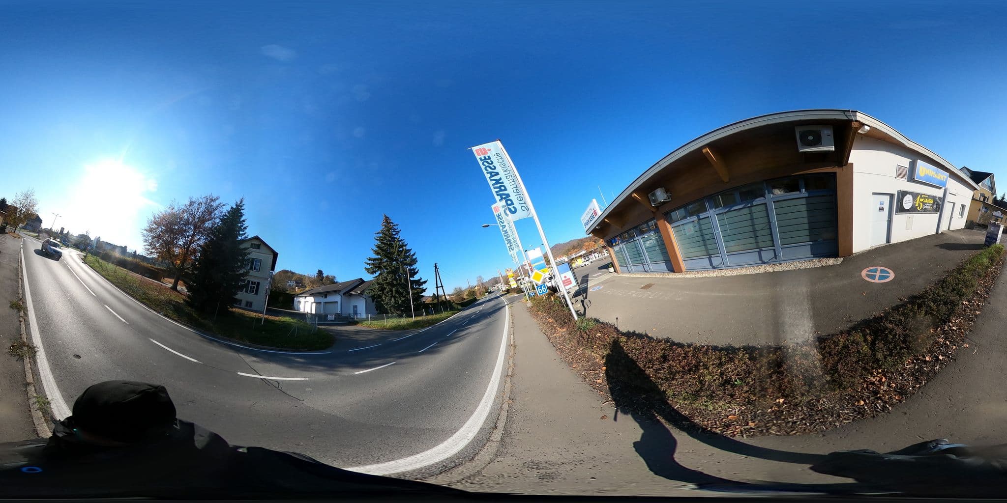 Street view near Gasthof Pension Pfeilerhof, Bad Gleichenberg — © aceini (CC BY-SA · Mapillary)