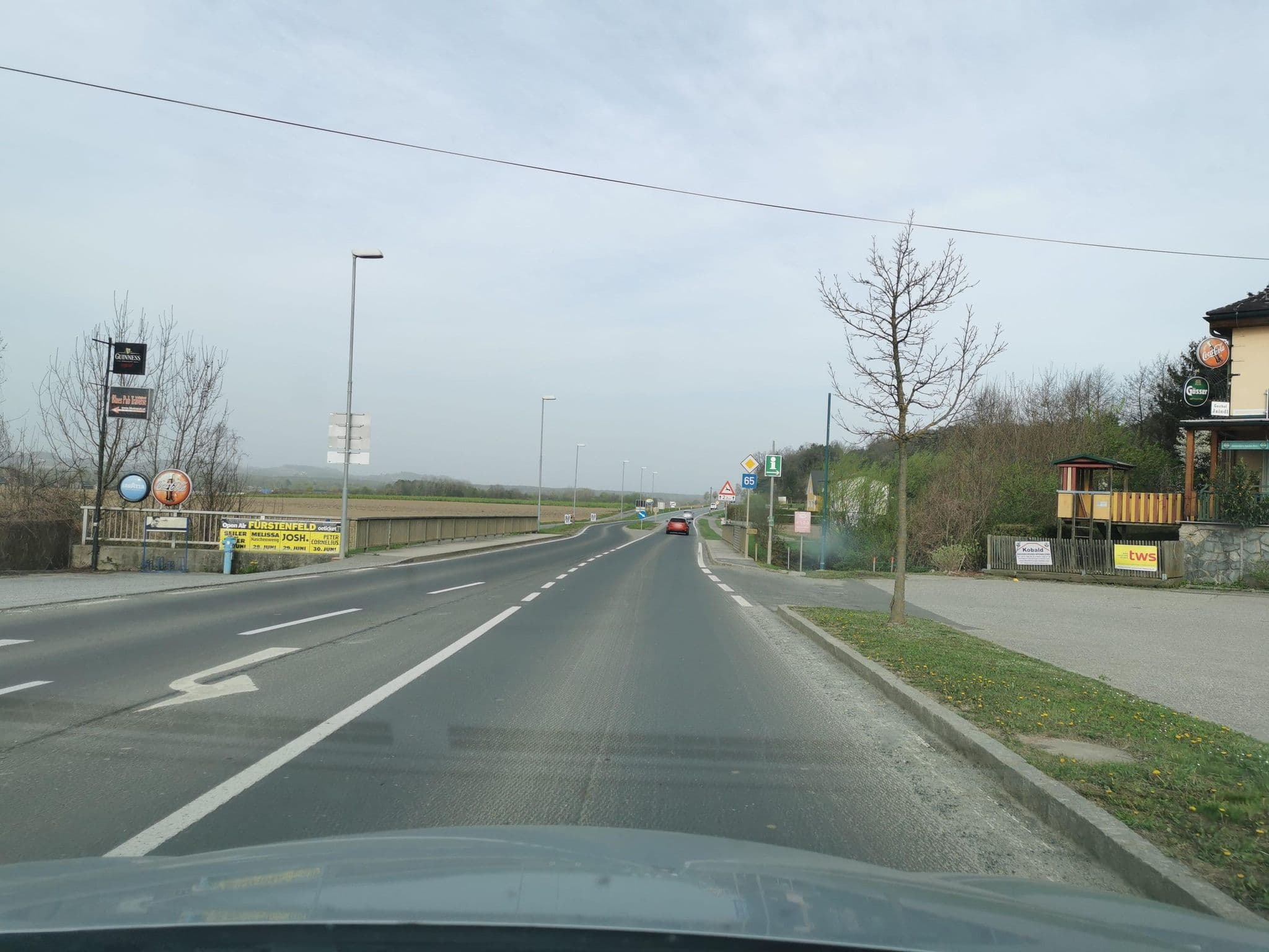 Street view near Gasthof zur Römersiedlung Fam. Jaindl, Rudersdorf — © hlfan (CC BY-SA · Mapillary)