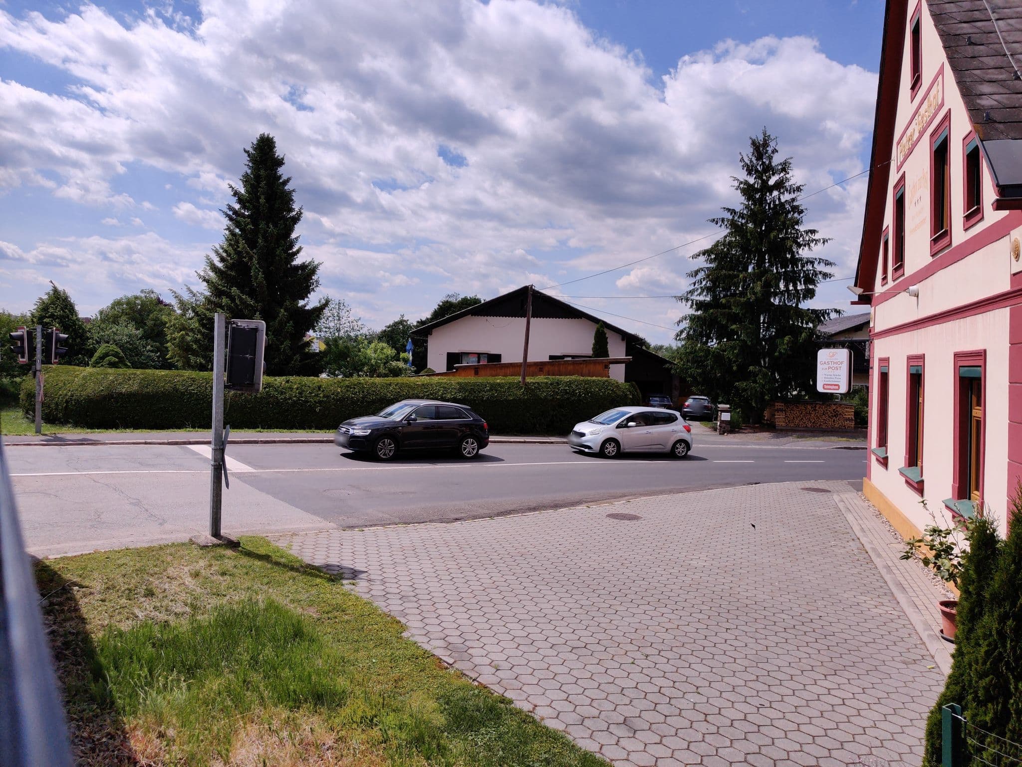 Street view near Gasthof zur Post Inh Margret Reisacher, Mureck — © aceini (CC BY-SA · Mapillary)