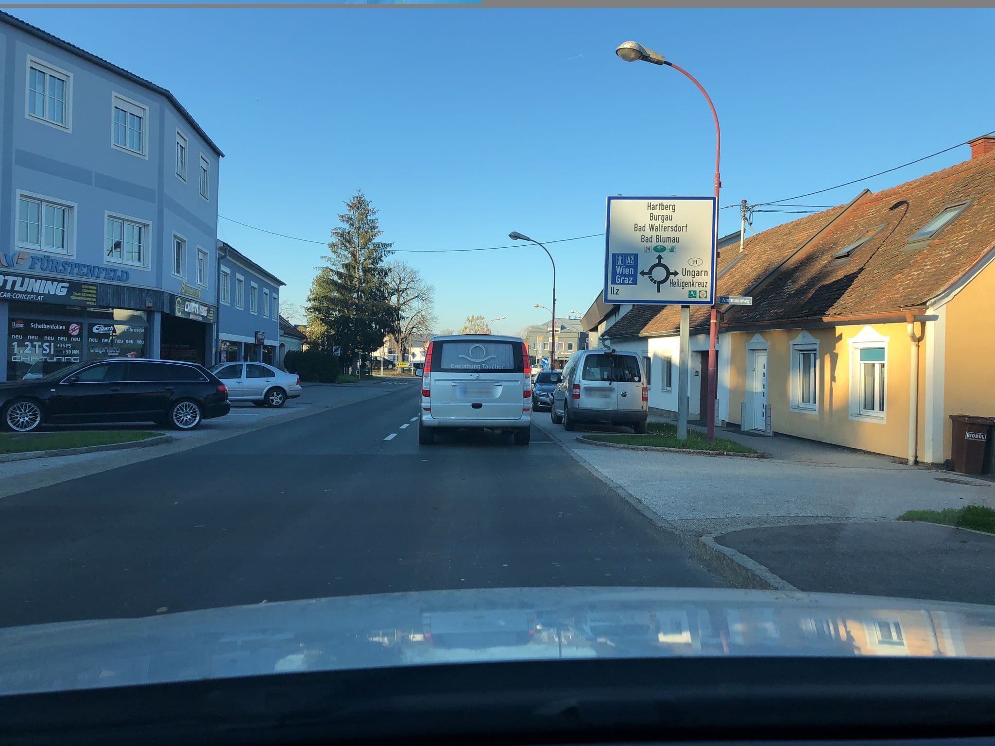 Street view near Gästehaus-Riegler, Fürstenfeld — © vplus (CC BY-SA · Mapillary)