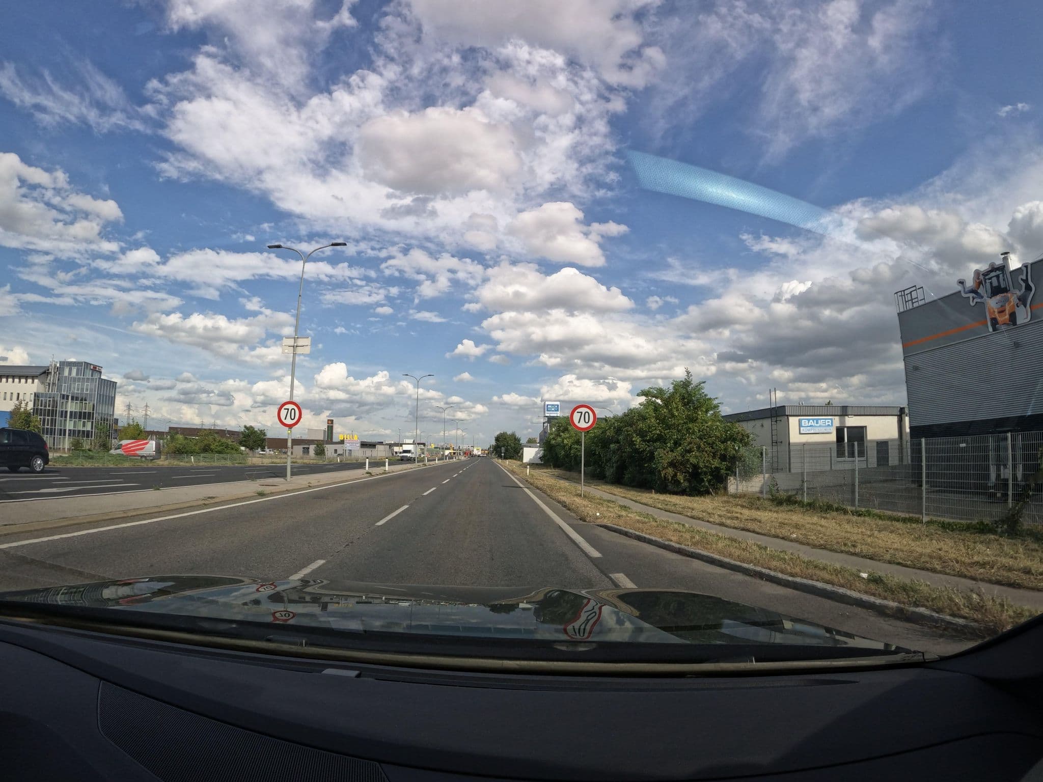 Street view near Hotel-Gasthof Zur alten Schule, Pitten — © erias (CC BY-SA · Mapillary)