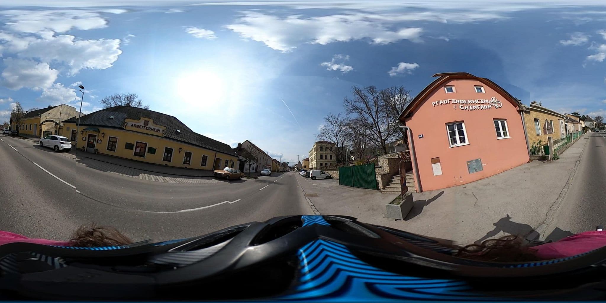 Street view near Helga Schmid Volksheim Gainfarn, Gainfarn — © consens_verkehrsplanung (CC BY-SA · Mapillary)