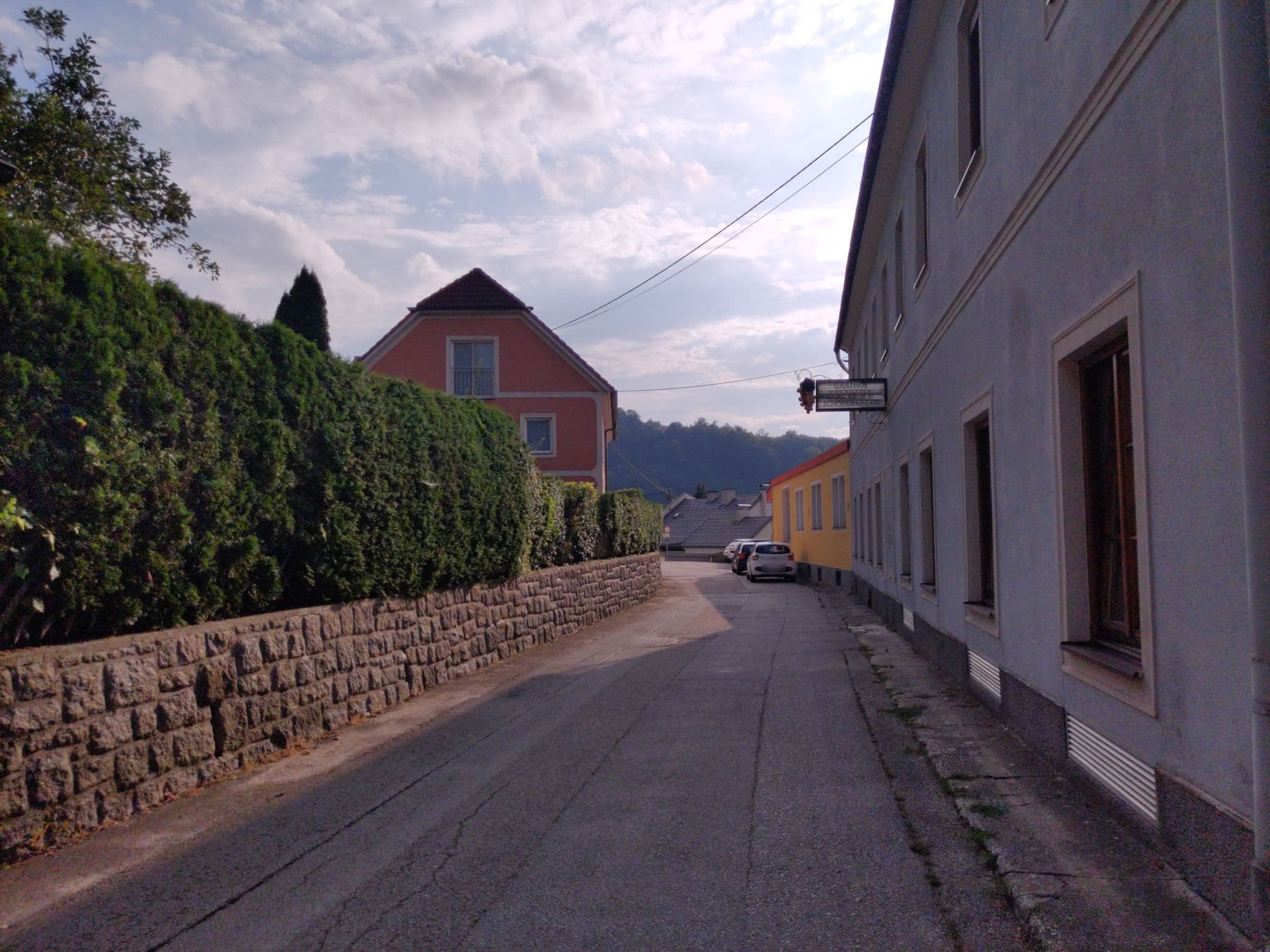 Street view near Johann Barth, Grein — © aceini (CC BY-SA · Mapillary)