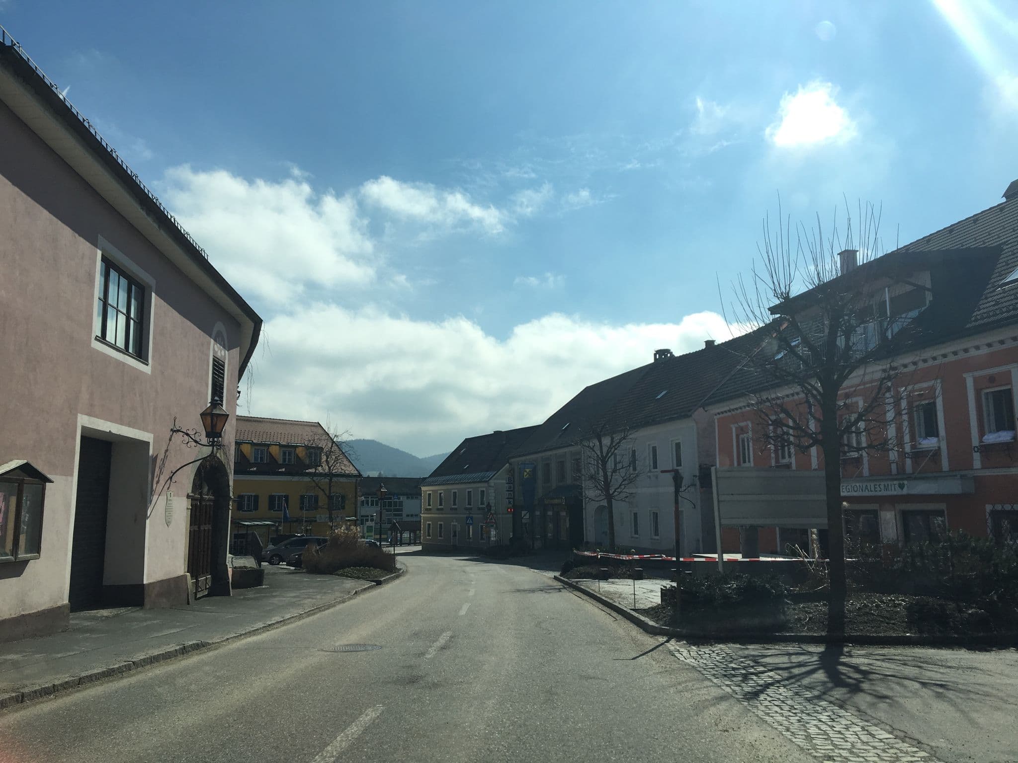 Street view near Gasthof Schauer, Grein — © schobi (CC BY-SA · Mapillary)