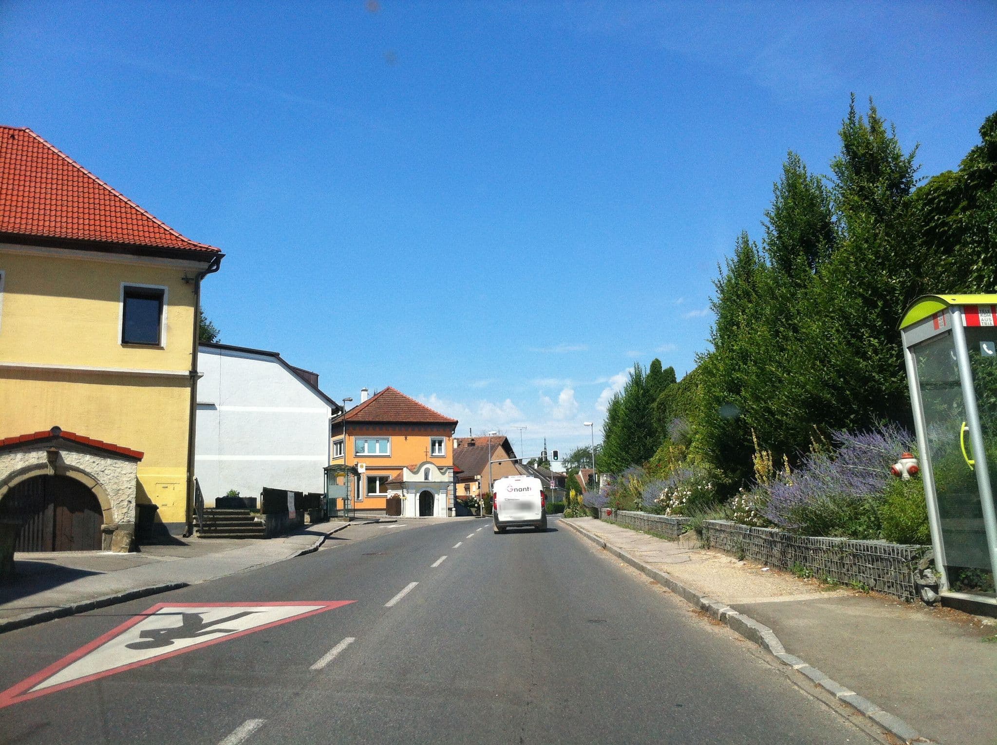 Street view near Gasthaus z Mohren, Sieghartskirchen — © rufus1295 (CC BY-SA · Mapillary)