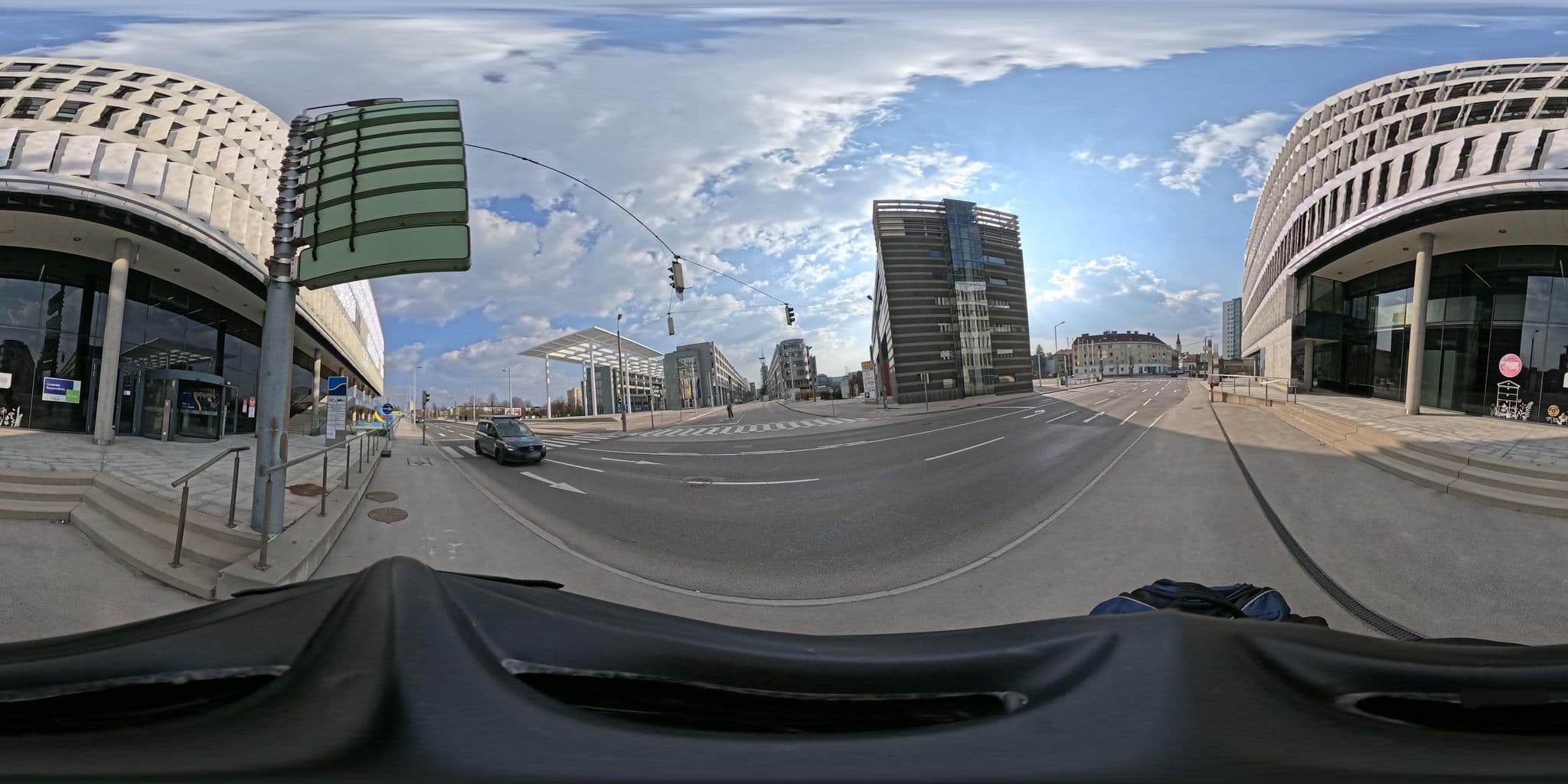 Street view near Hotel- und Sportstätten-Beteiligungs, Sankt Pölten — © icestormy (CC BY-SA · Mapillary)