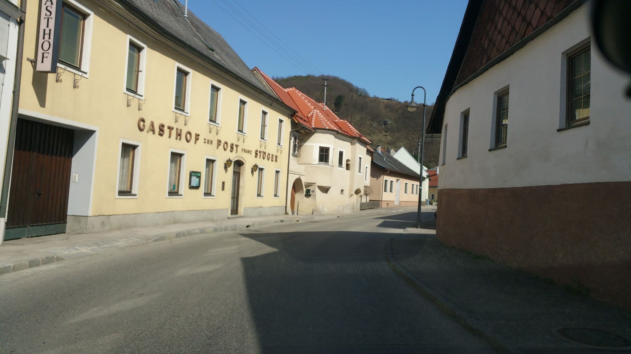 Street view near Gasthof z Post, Senftenberg — © gbauer (CC BY-SA · Mapillary)