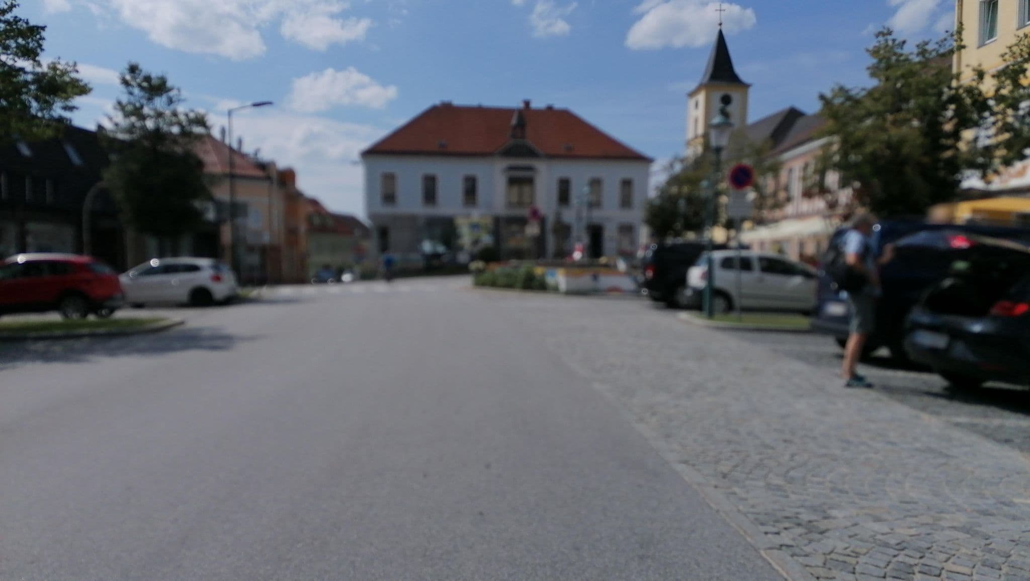Street view near Hotel Restaurant Post Gmund, Schrems — © consens_verkehrsplanung (CC BY-SA · Mapillary)