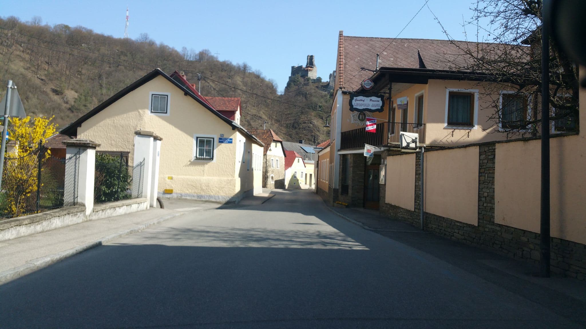 Street view near Gasthof-Pension Leopold Janu, Senftenberg — © gbauer (CC BY-SA · Mapillary)