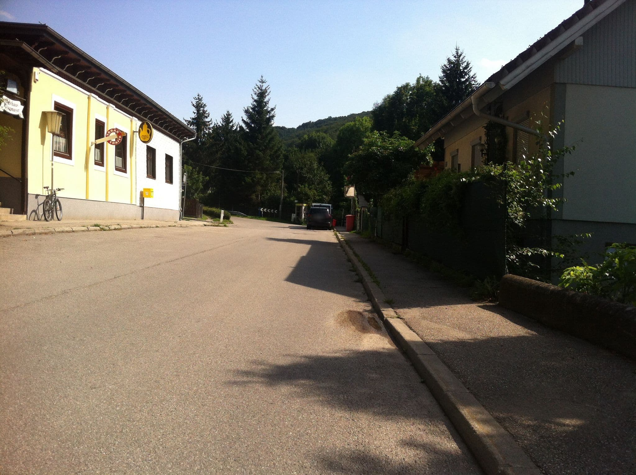 Street view near Naturparkgasthaus, Purkersdorf — © rufus1295 (CC BY-SA · Mapillary)