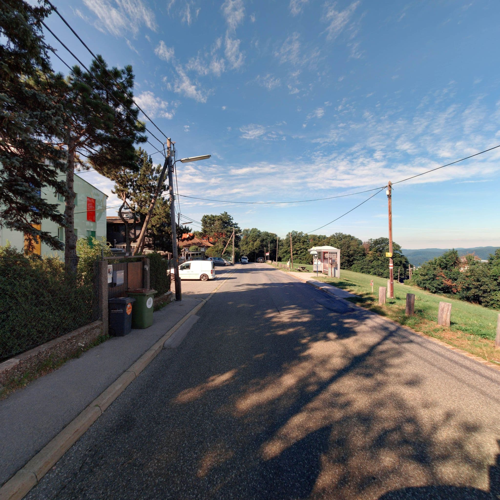 Street view near Berggasthof, Penzing — © eliasgander (CC BY-SA · Mapillary)
