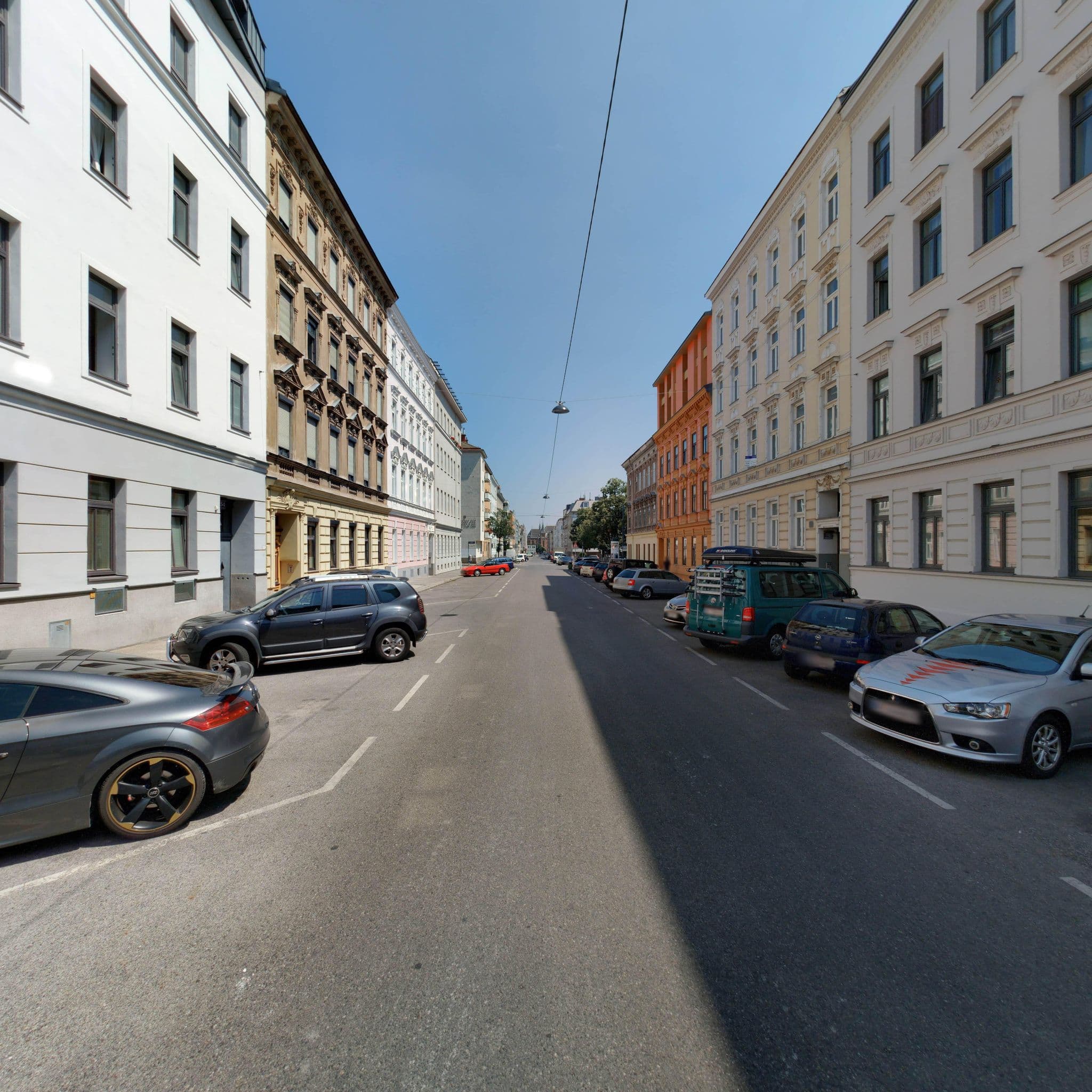 Street view near Appartement Berchtold, Ottakring — © eliasgander (CC BY-SA · Mapillary)