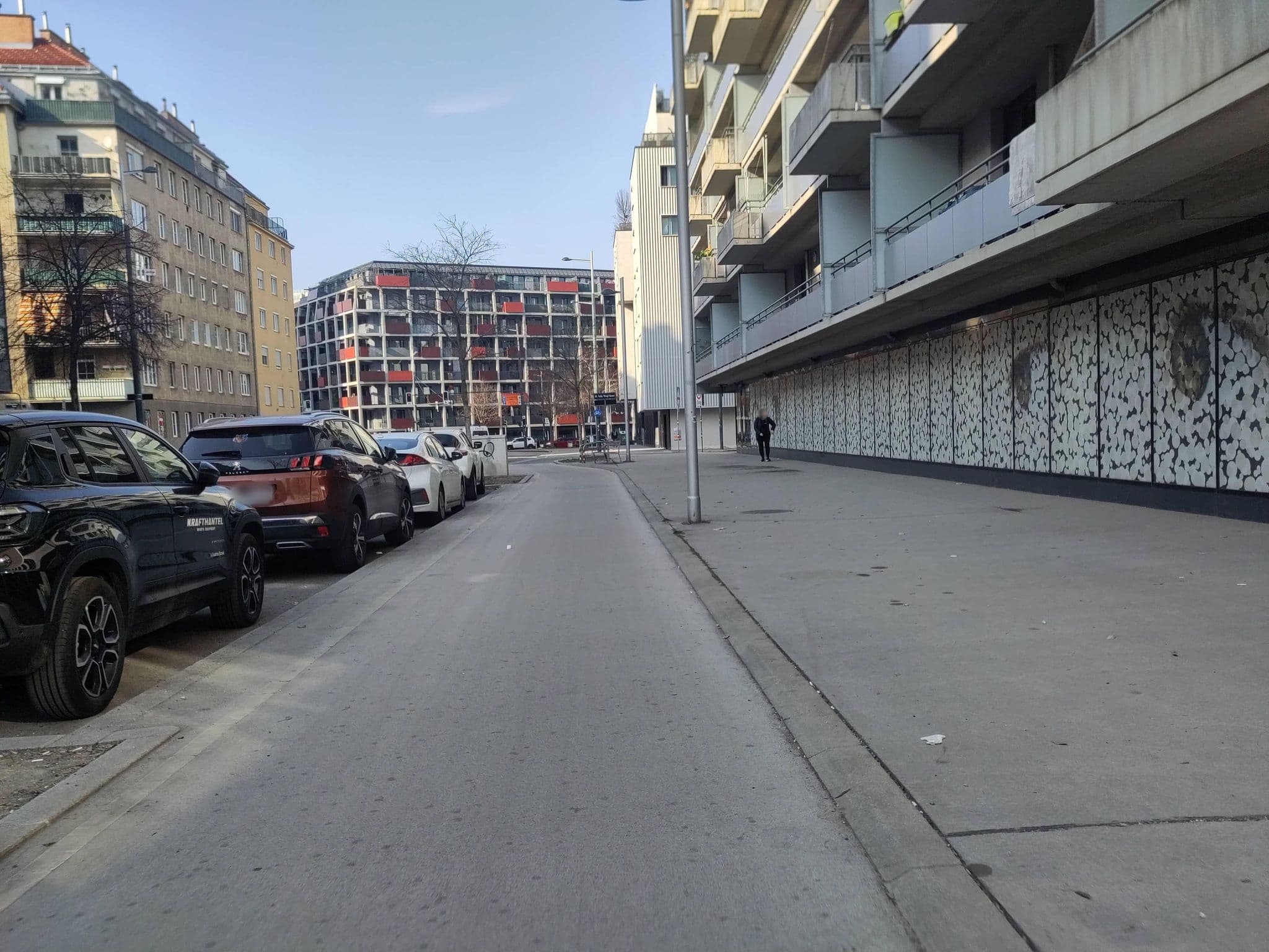 Street view near F.M.S.W. Hotelbetriebs GmbH, Margareten — © consens_verkehrsplanung (CC BY-SA · Mapillary)