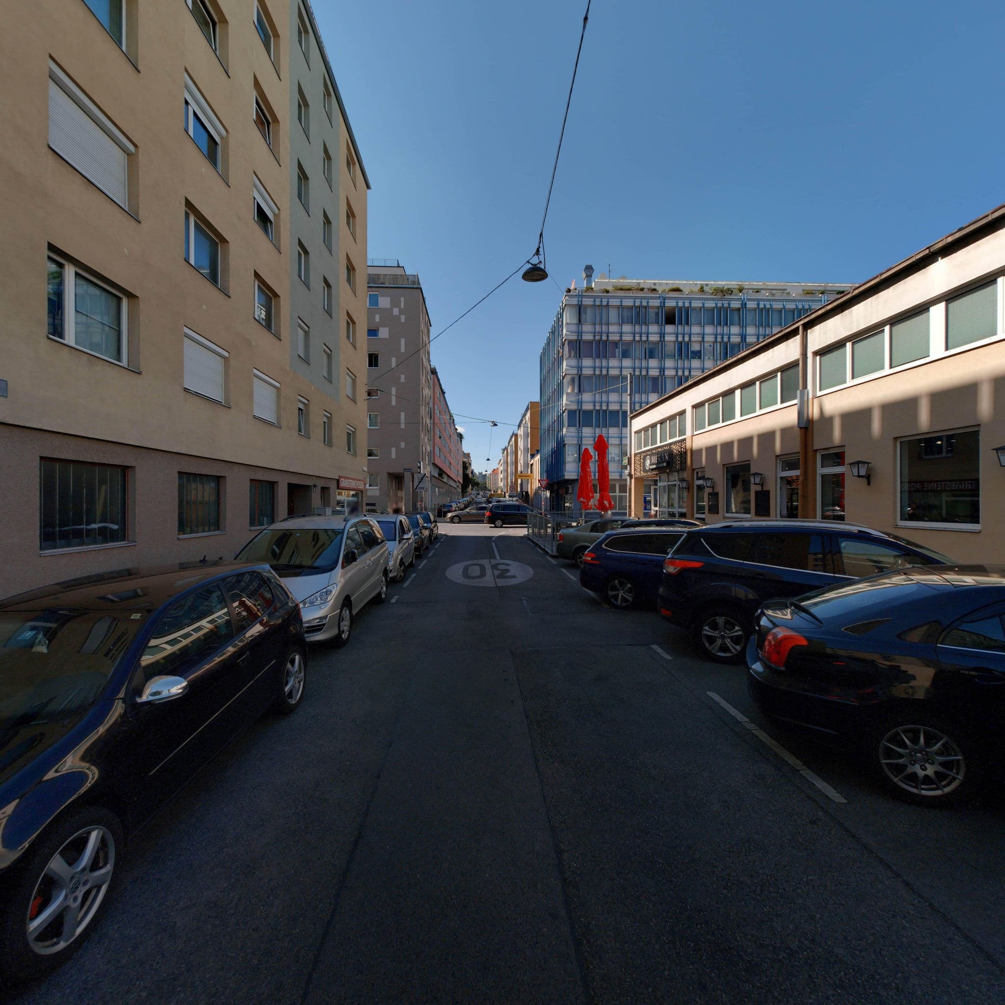 Street view near Happyhours, Margareten — © eliasgander (CC BY-SA · Mapillary)