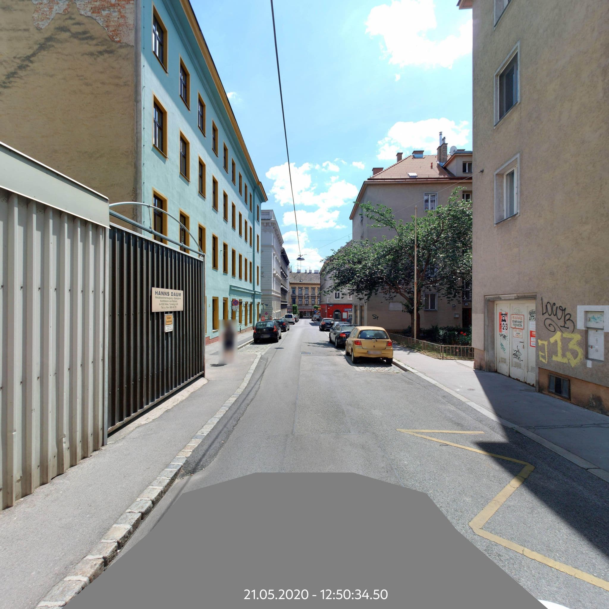 Street view near Altwiener Hotelerrichtungs- und BetriebsgesmbH, Mariahilf — © eliasgander (CC BY-SA · Mapillary)