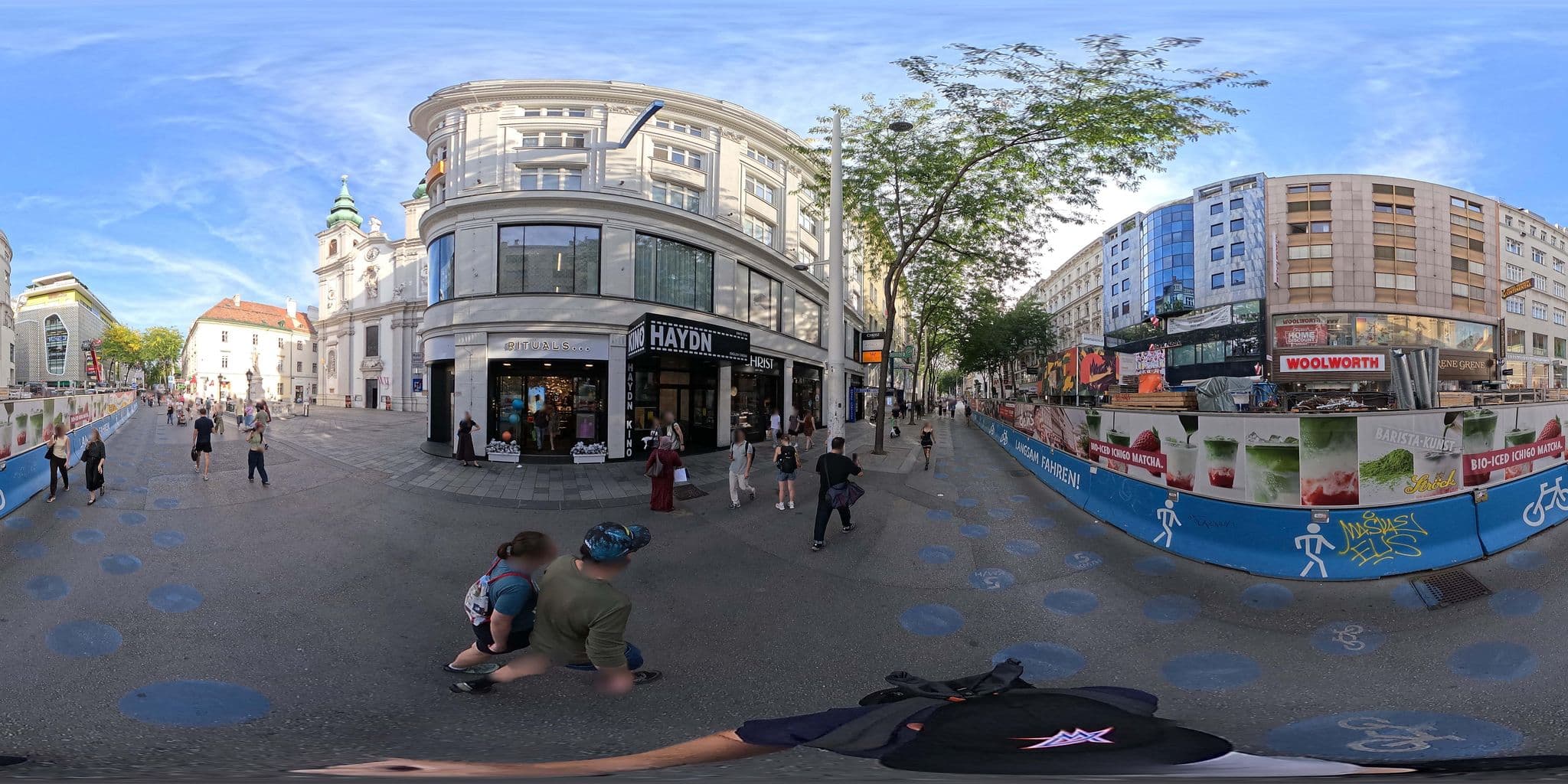 Street view near Hotel Haydn Vienna, Mariahilf — © consens_verkehrsplanung (CC BY-SA · Mapillary)