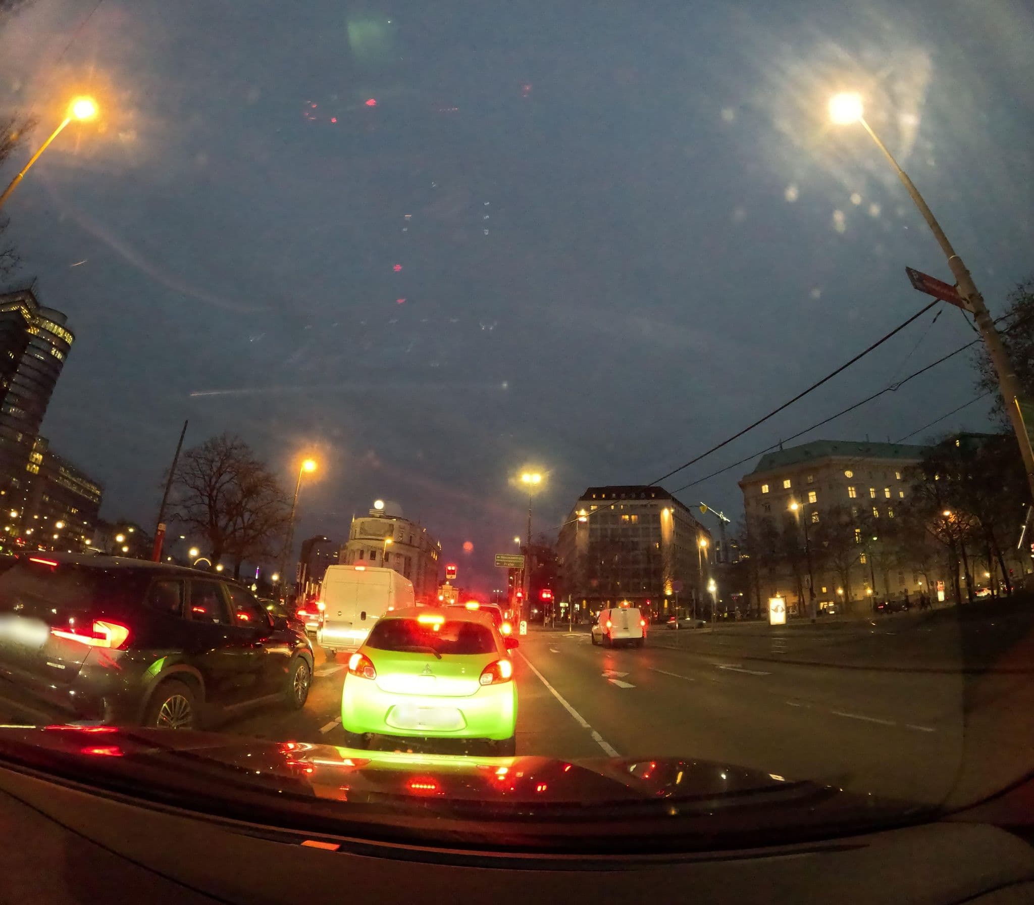 Street view near Arenberg am Stubenring, Vienna — © erias (CC BY-SA · Mapillary)