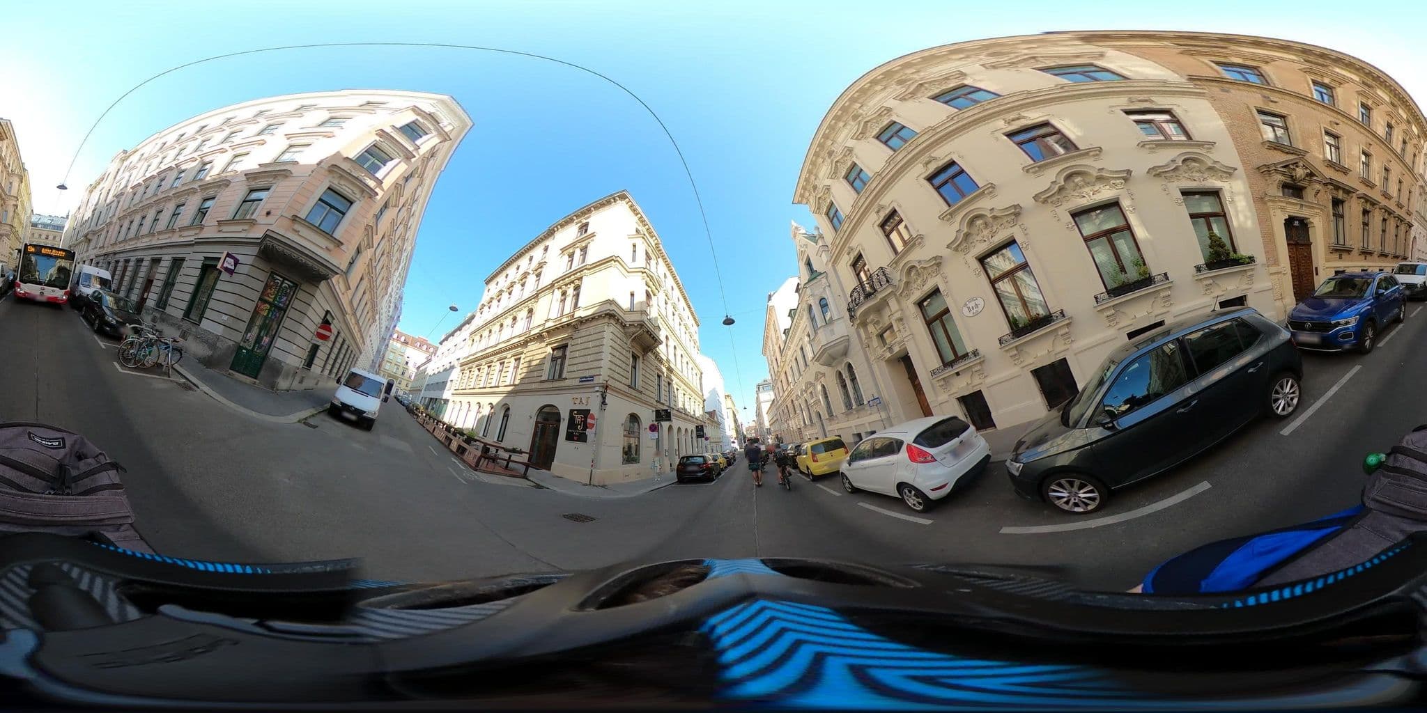 Street view near USH Urban Stay Hotel GmbH, Josefstadt — © consens_verkehrsplanung (CC BY-SA · Mapillary)