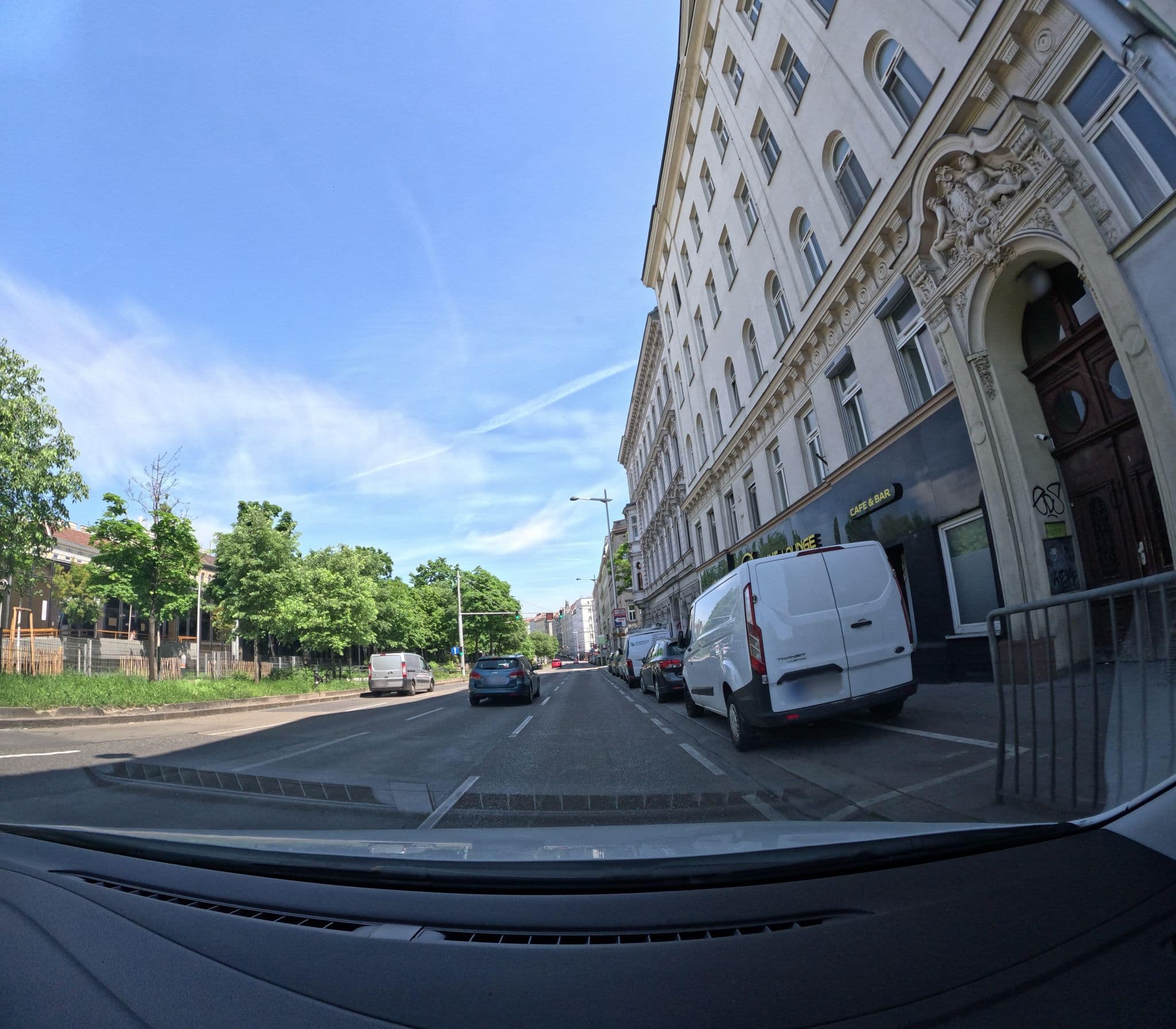 Street view near Jack Hostel, Josefstadt — © erias (CC BY-SA · Mapillary)