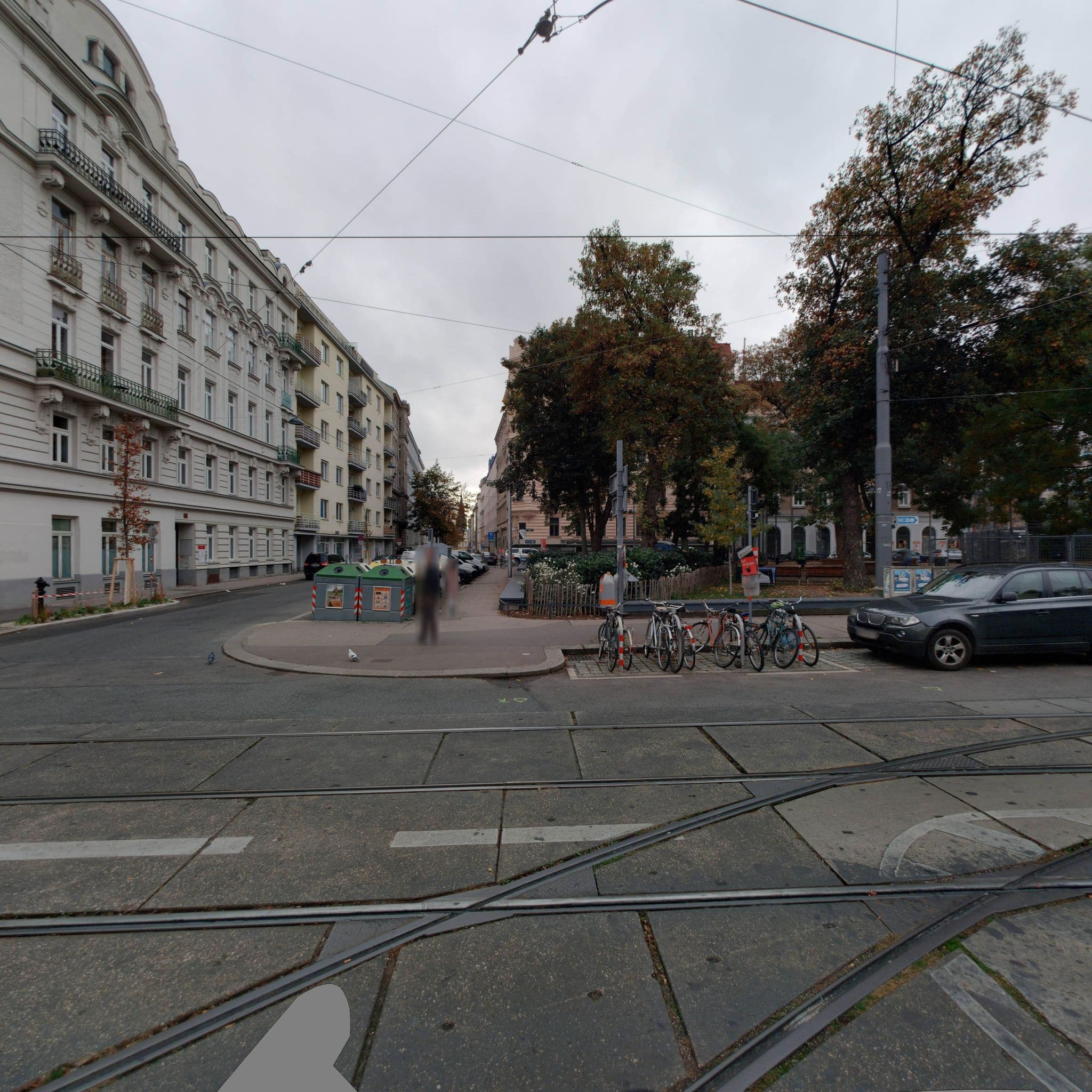 Street view near 25hours Hotel Company Wien GmbH, Neubau — © eliasgander (CC BY-SA · Mapillary)