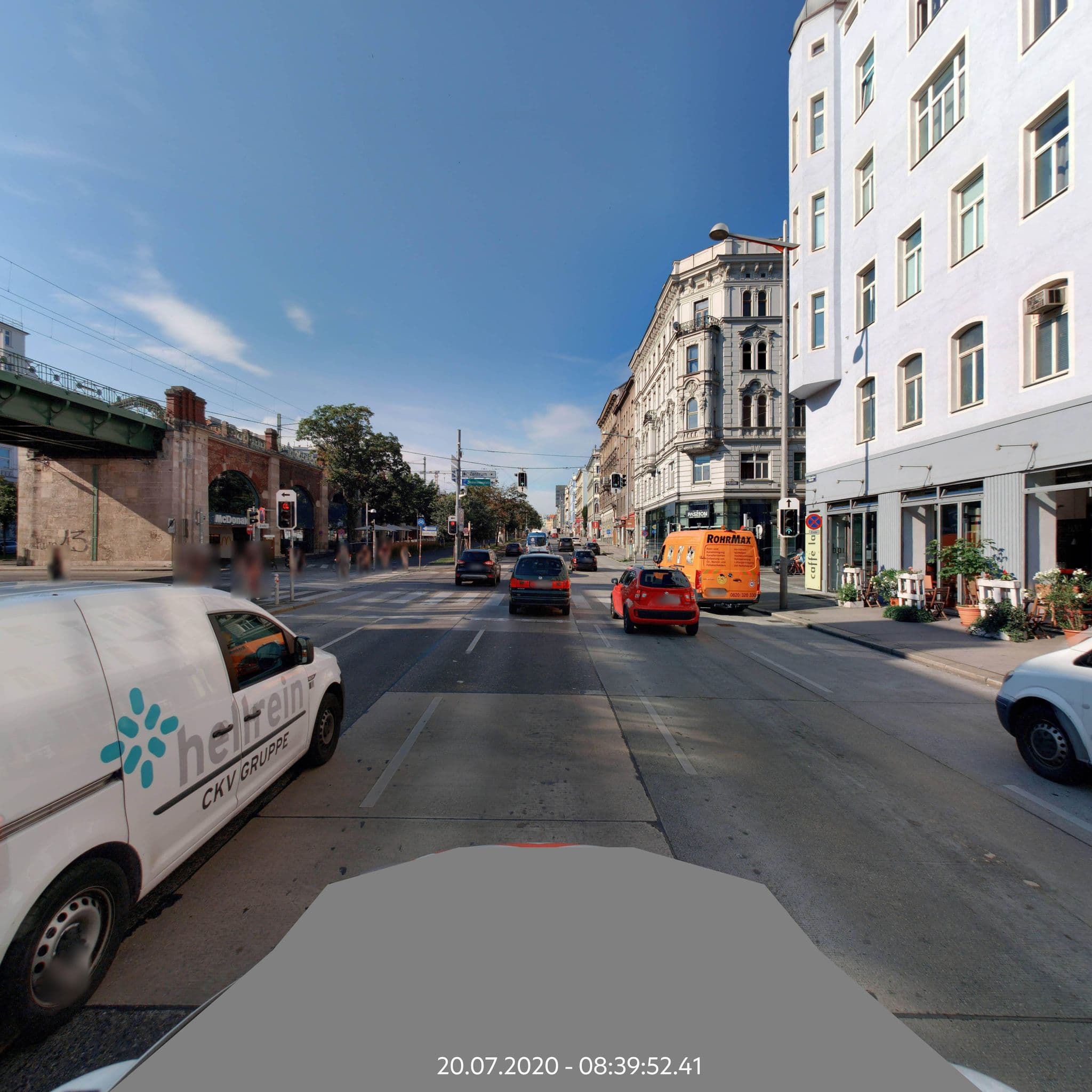 Street view near Hernalser Gürtel 43, Josefstadt — © eliasgander (CC BY-SA · Mapillary)
