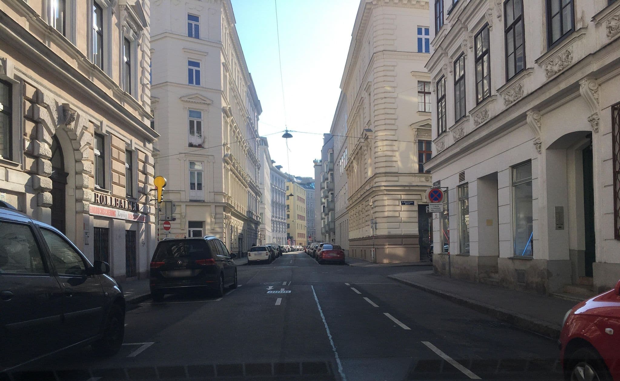 Street view near Ferienwohnung Marie, Innere Stadt — © istefanos (CC BY-SA · Mapillary)