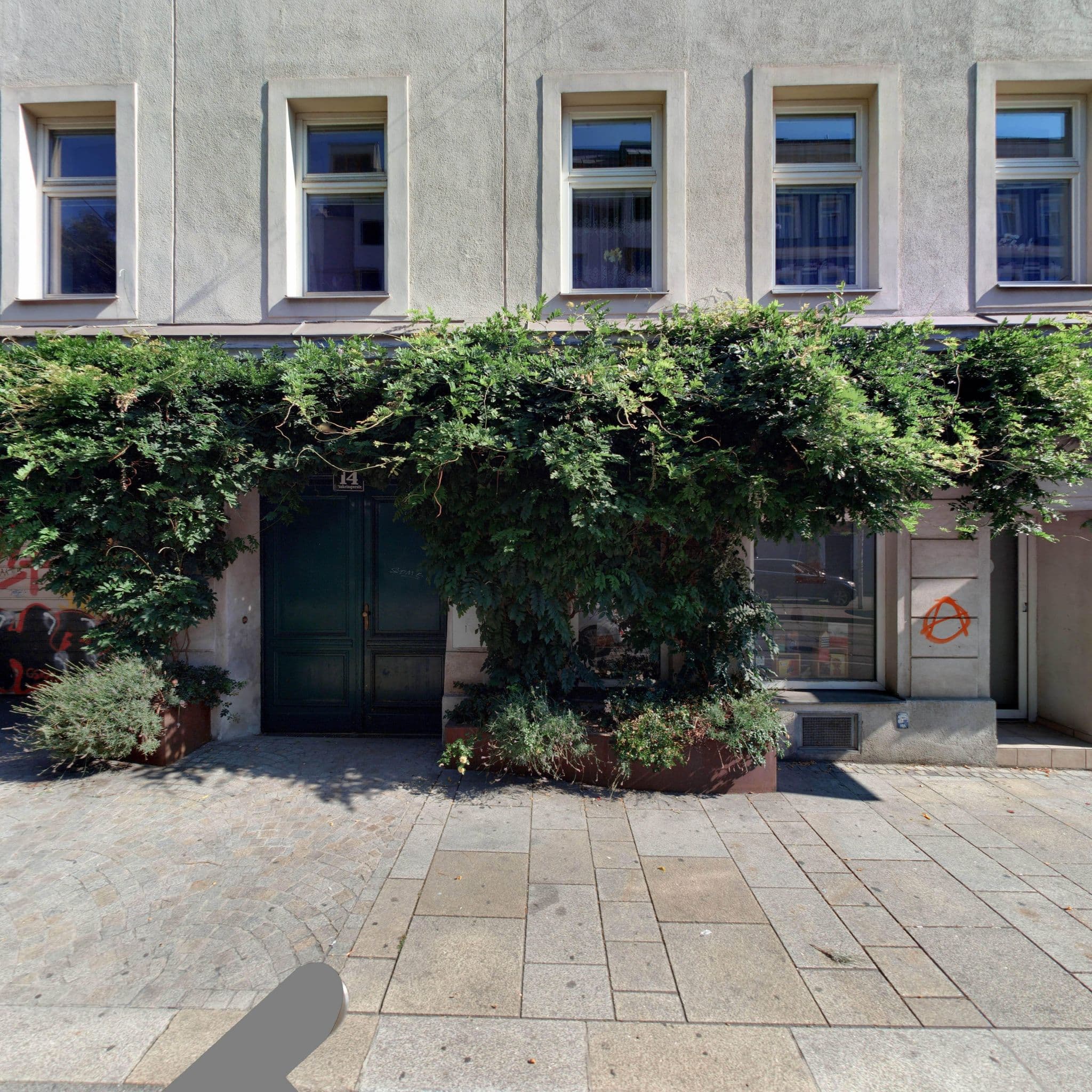 Street view near Apartment The Papermill, Josefstadt — © eliasgander (CC BY-SA · Mapillary)