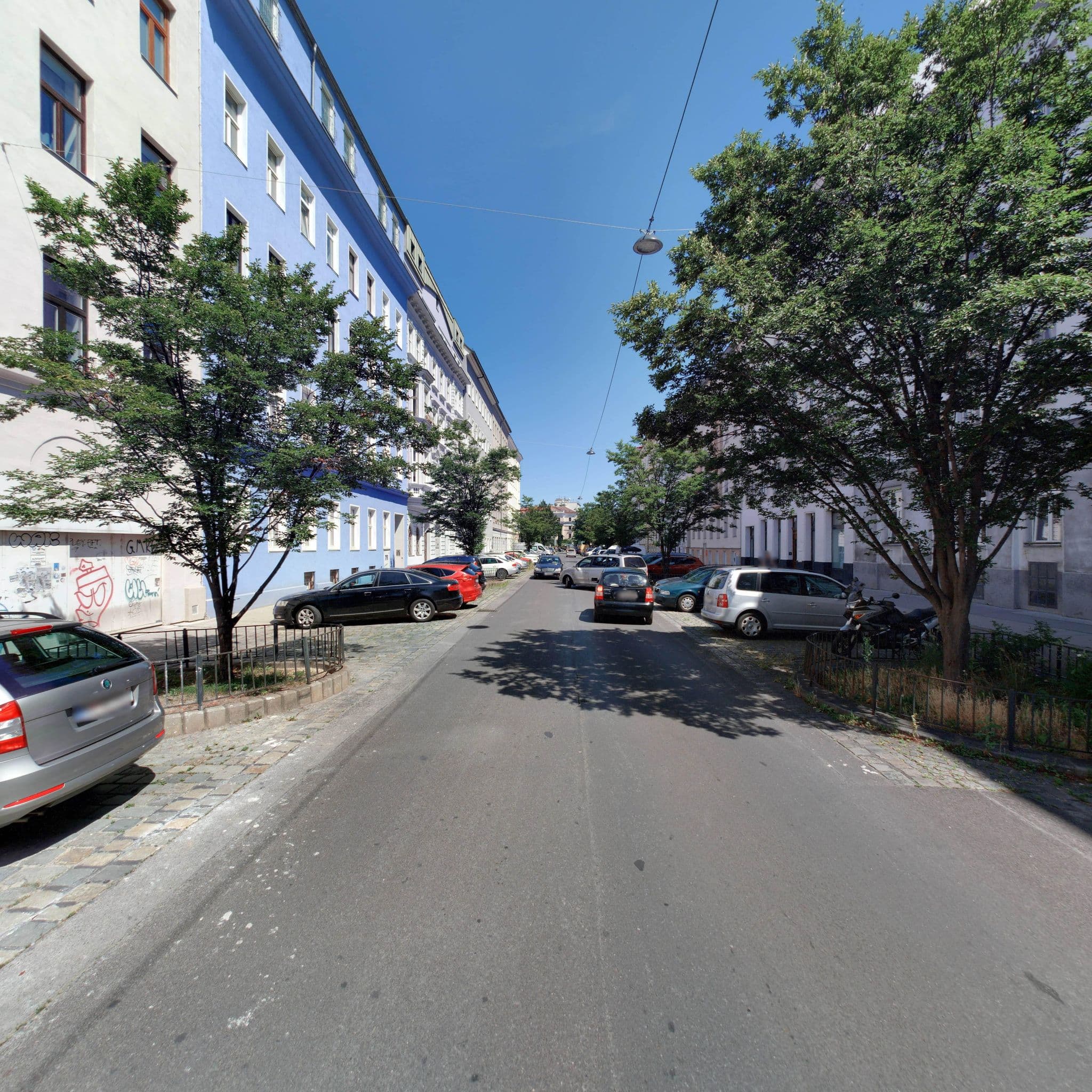 Street view near Flatprovider - Comfort Gauss Apartment, Alsergrund — © eliasgander (CC BY-SA · Mapillary)