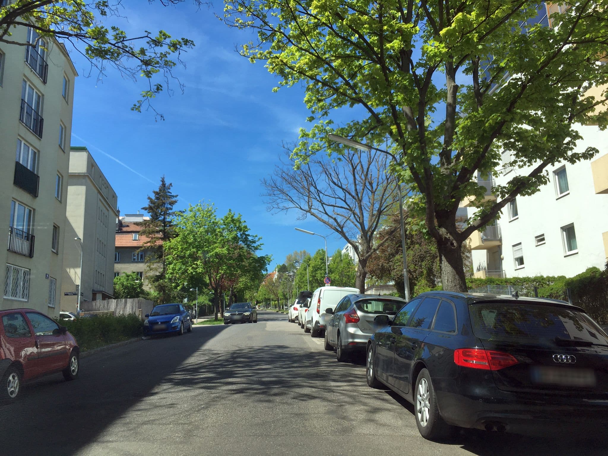 Street view near IG Serviced Apartments OrchideenPark, Brigittenau — © istefanos (CC BY-SA · Mapillary)