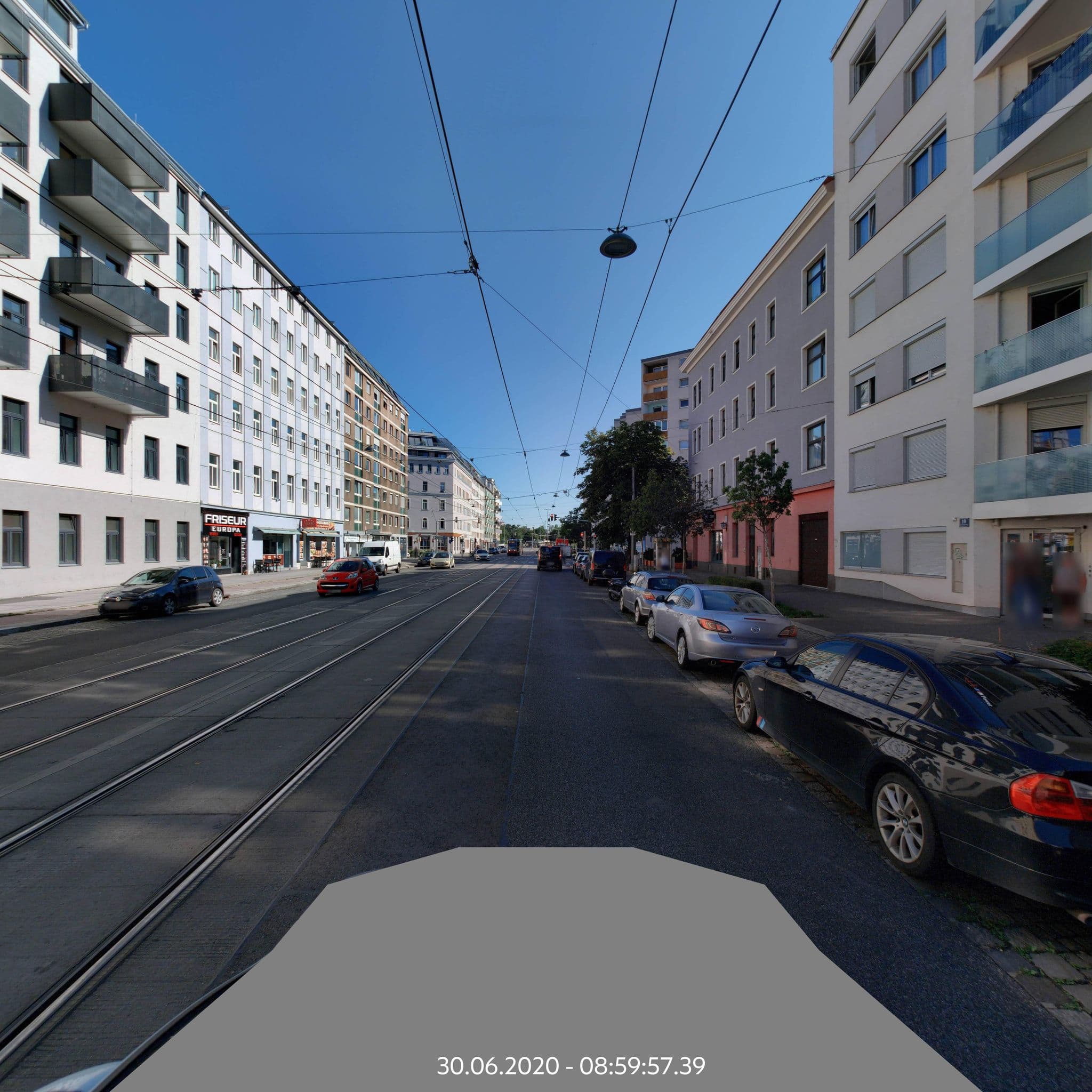 Street view near Silvia Fuchs, Brigittenau — © eliasgander (CC BY-SA · Mapillary)