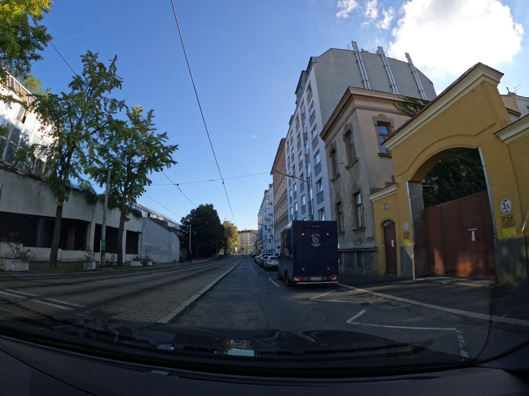 Street view near Alexander Hotel Vienna, Alsergrund — © erias (CC BY-SA · Mapillary)