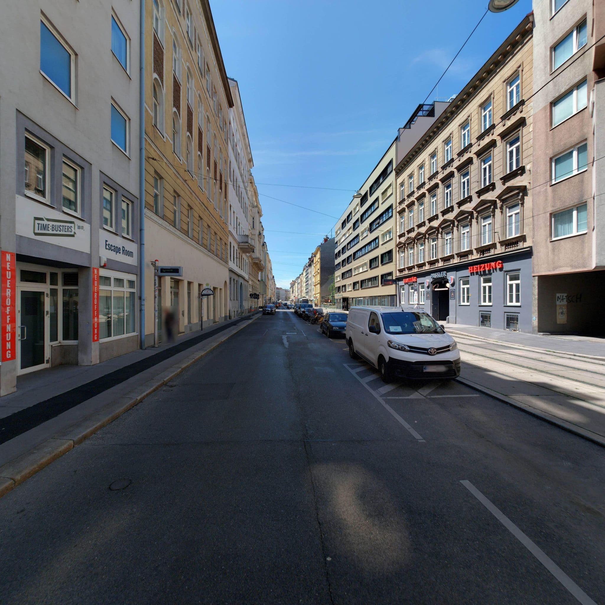 Street view near Your 2nd Home in Vienna, Alsergrund — © eliasgander (CC BY-SA · Mapillary)