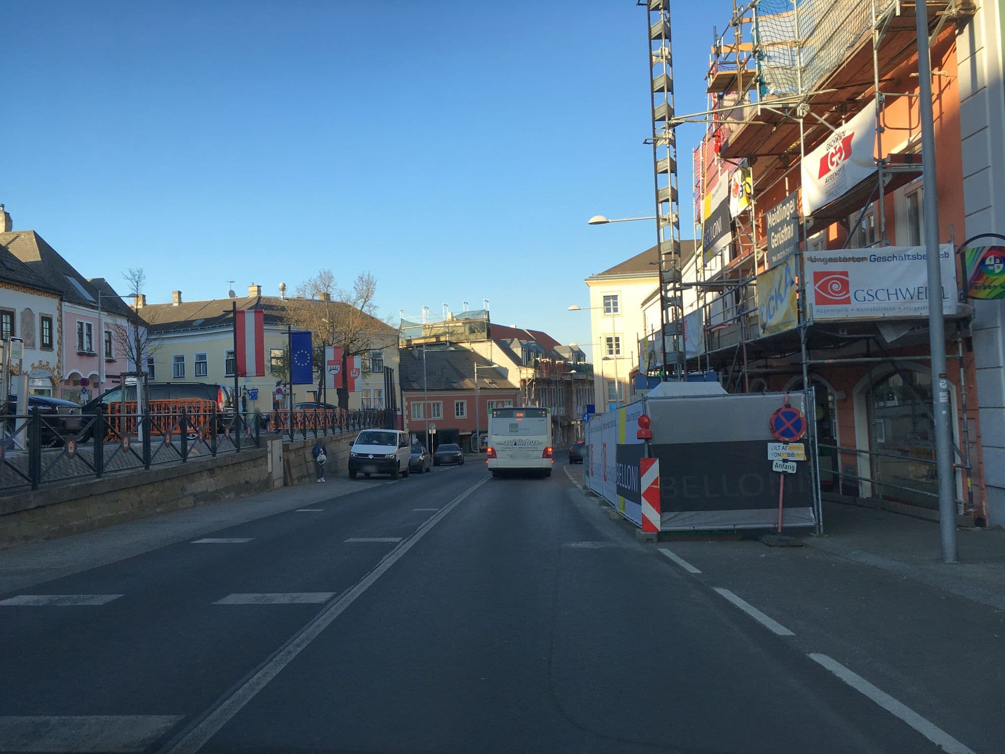 Street view near Salmeyer Bürgerhaus - Appartements & Privatzimmer, Klosterneuburg — © istefanos (CC BY-SA · Mapillary)