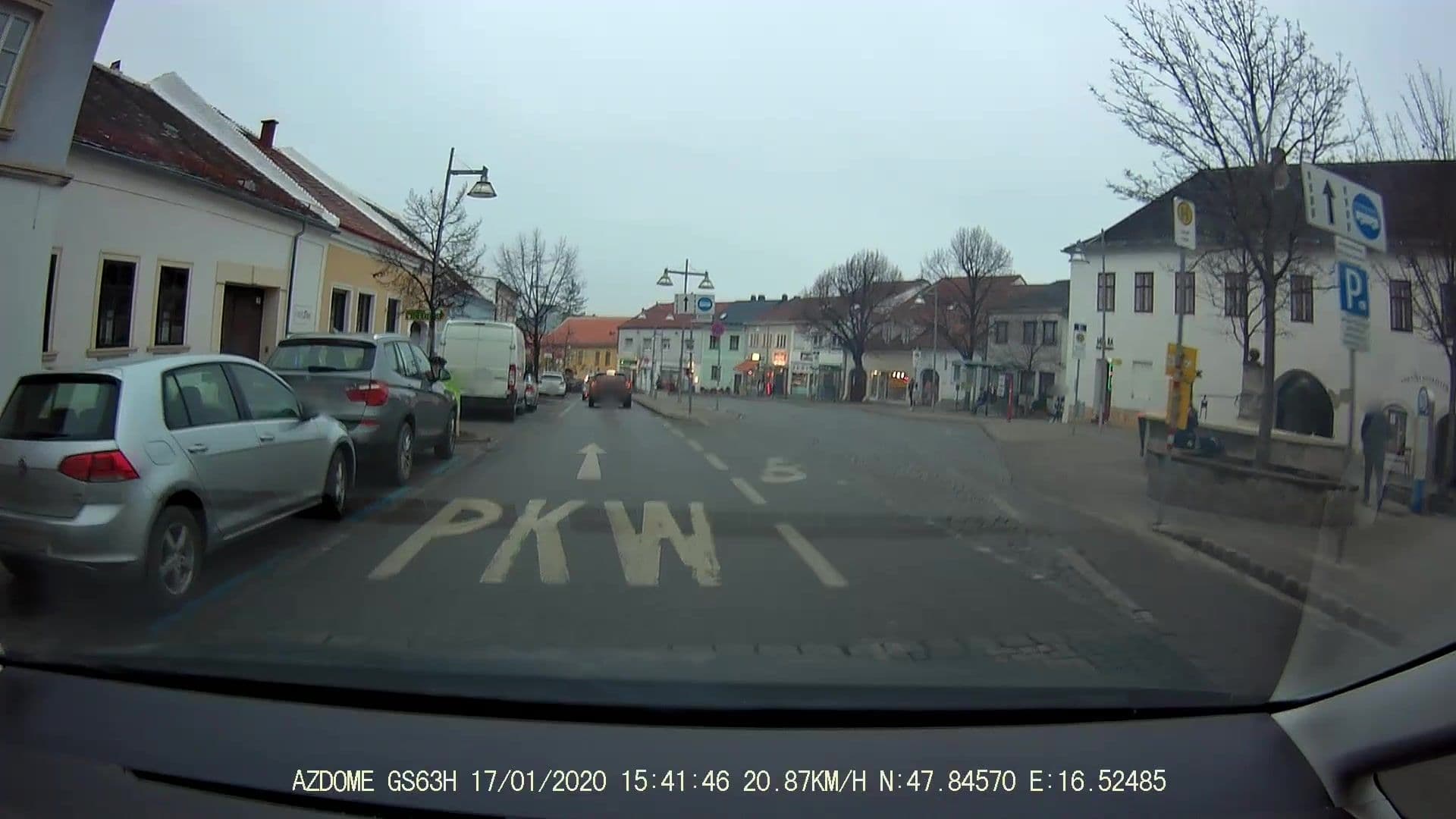 Street view near Gasthaus Stadtkeller Hannes Schmiederer, Eisenstadt — © stefan147 (CC BY-SA · Mapillary)