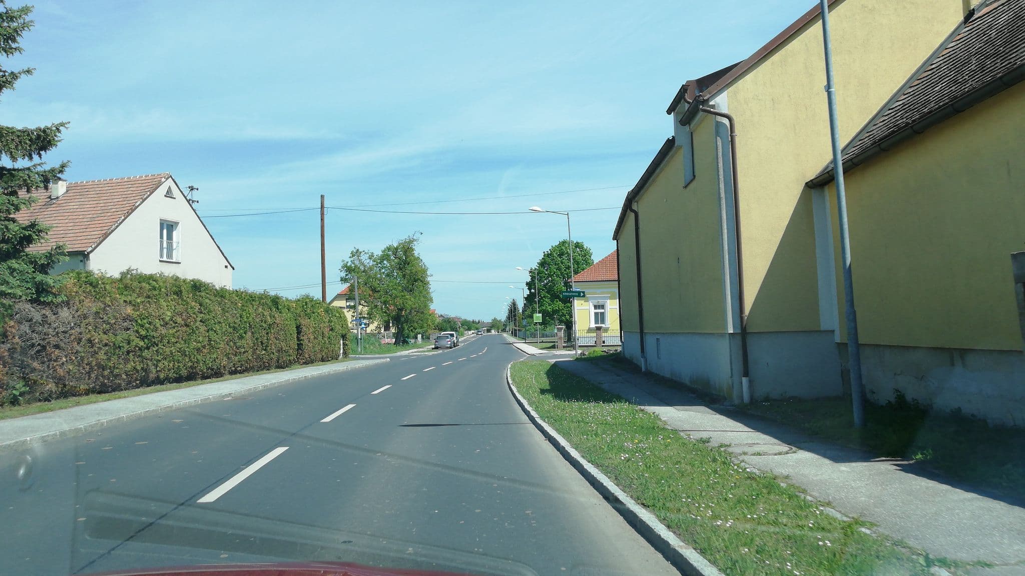 Street view near Appartement BERNI, Mitterpullendorf — © gzin (CC BY-SA · Mapillary)