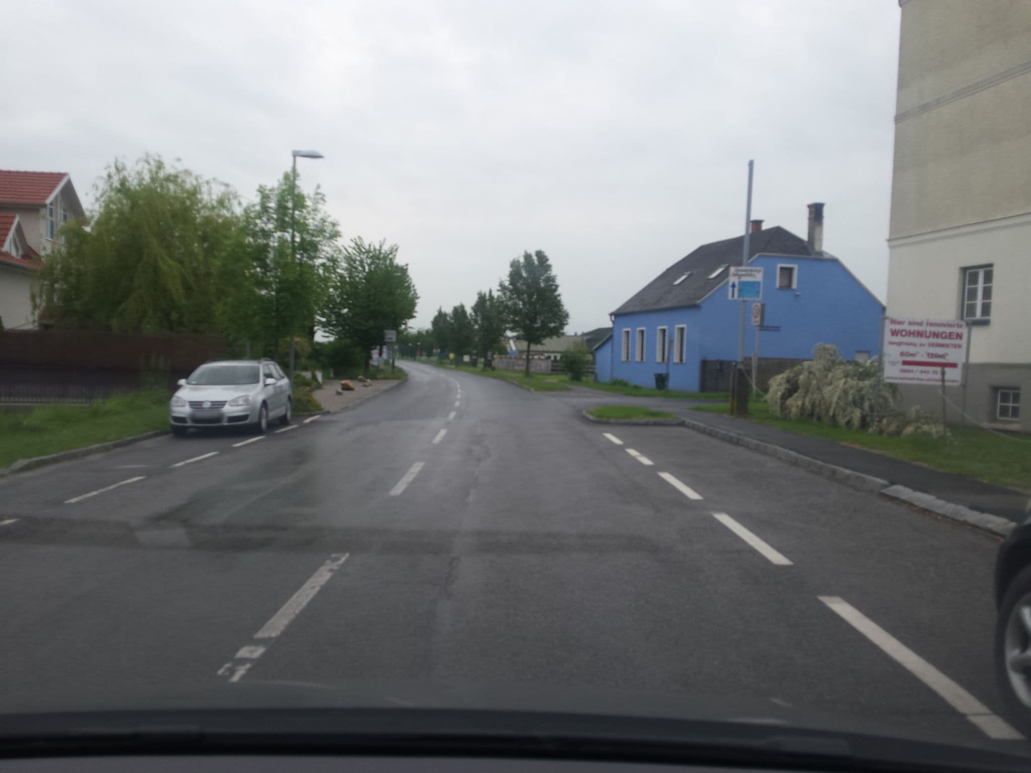 Street view near Sonnenhof, Mitterpullendorf — © stefan147 (CC BY-SA · Mapillary)