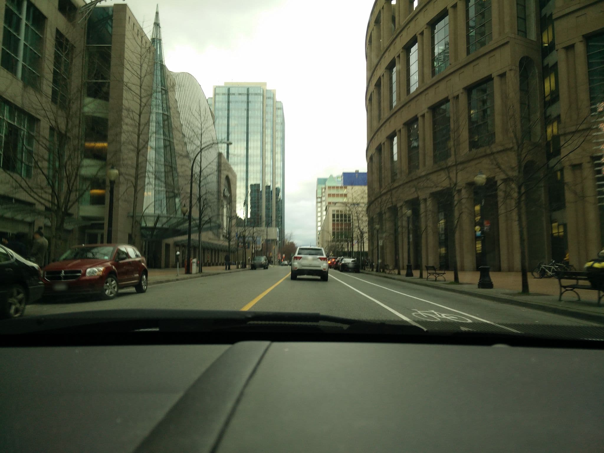 Street view near Hilton Vancouver Downtown, Downtown Vancouver — © pnorman (CC BY-SA · Mapillary)