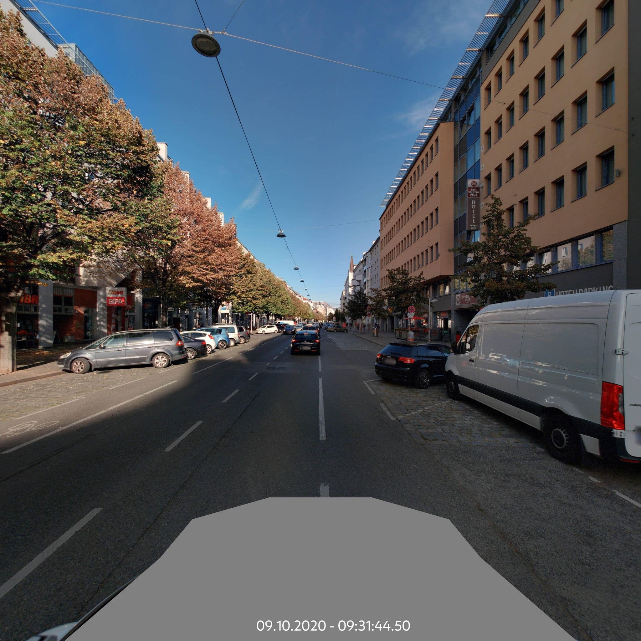 Street view near Best Western Plus Hotel Amedia Wien, Landstraße — © eliasgander (CC BY-SA · Mapillary)