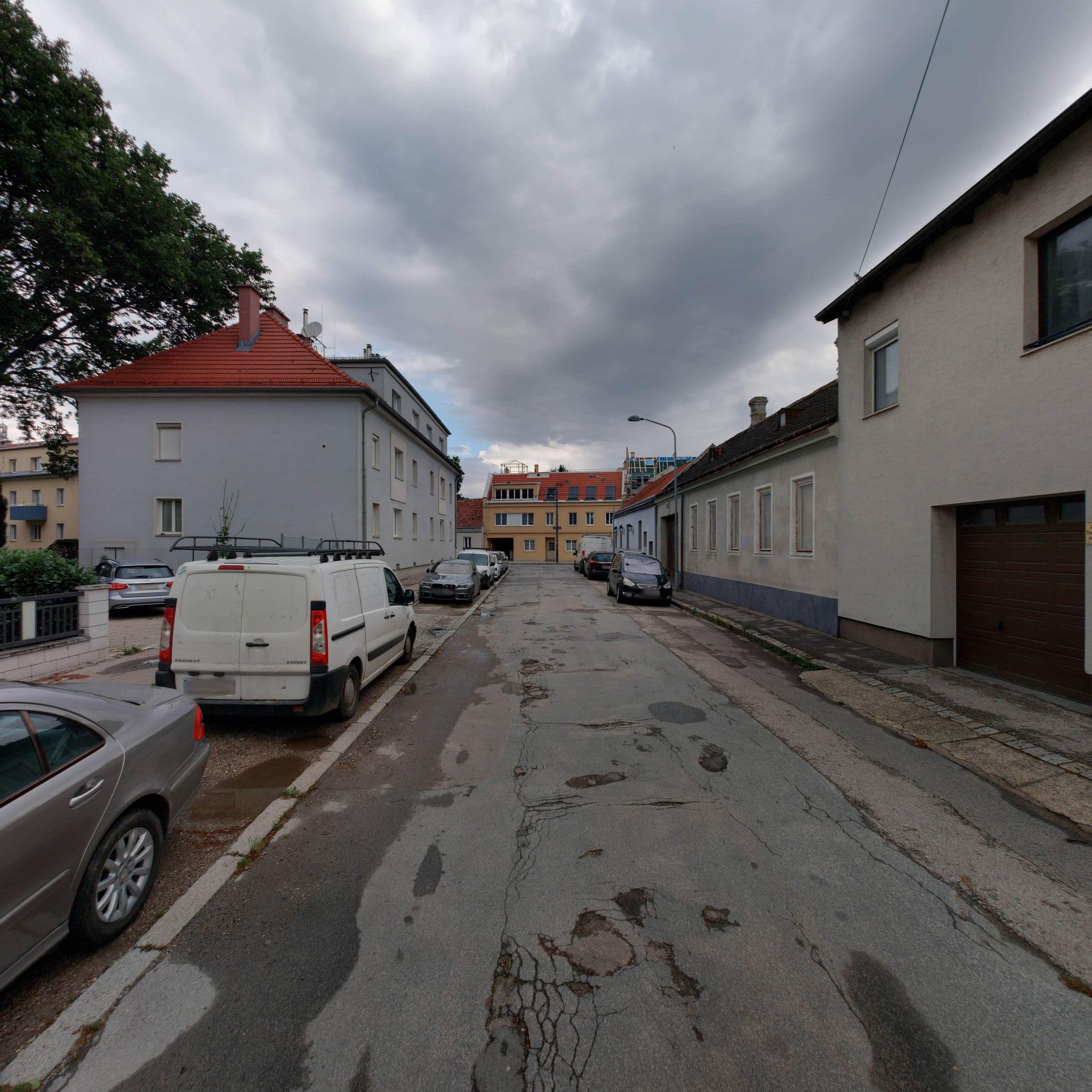 Street view near Pension Sandro, Leopoldsdorf — © eliasgander (CC BY-SA · Mapillary)
