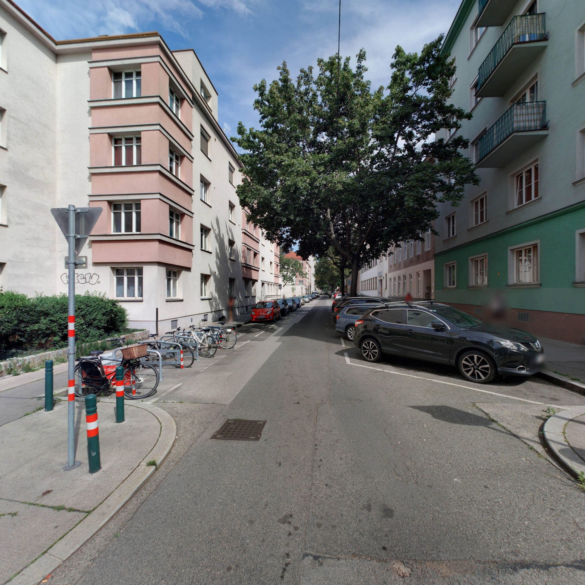 Street view near Puchsbaumgasse 29 Airbnb, Favoriten — © eliasgander (CC BY-SA · Mapillary)