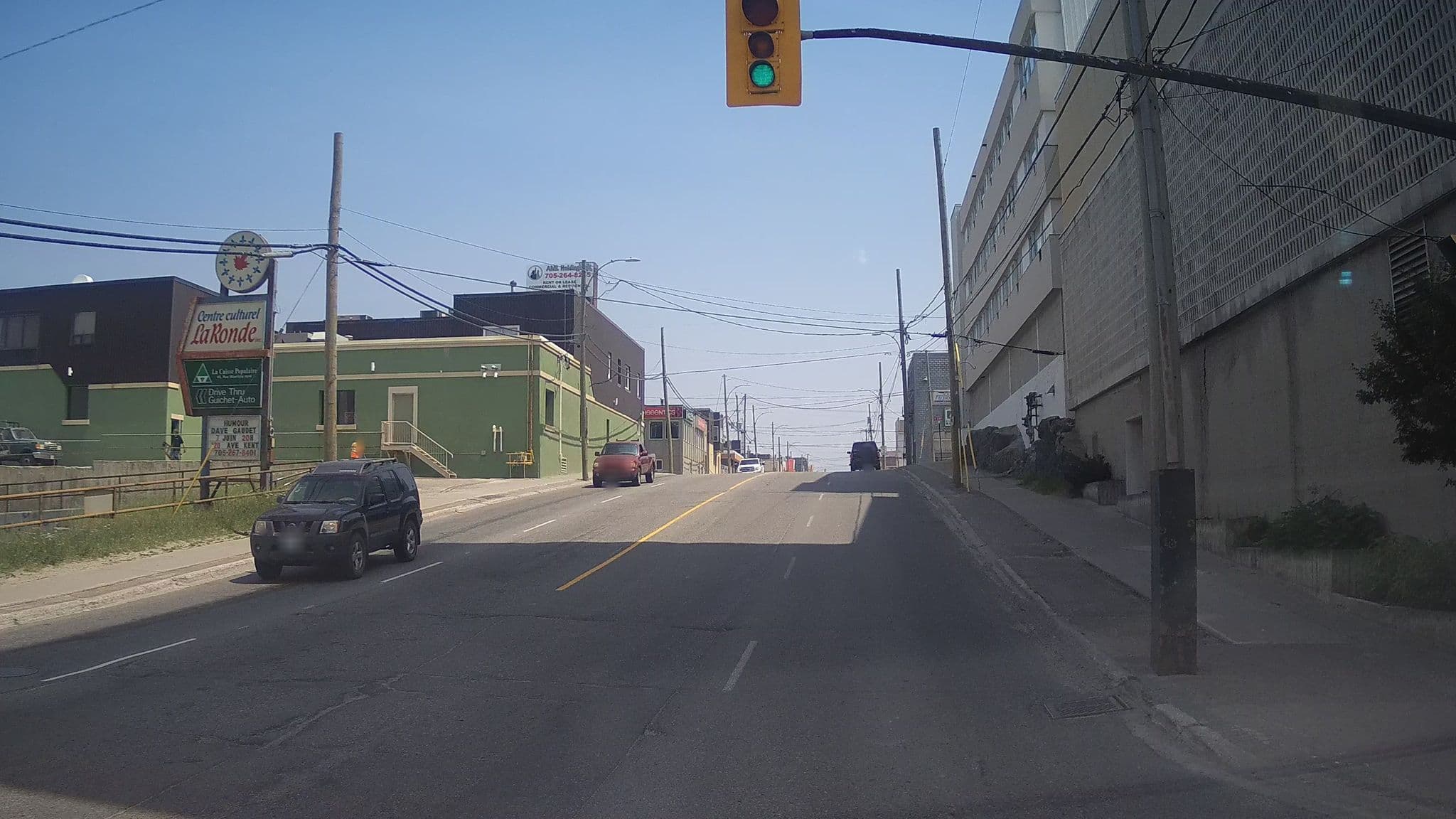 Street view near The Senator Hotel & Conference Centre, Timmins — © rps333 (CC BY-SA · Mapillary)