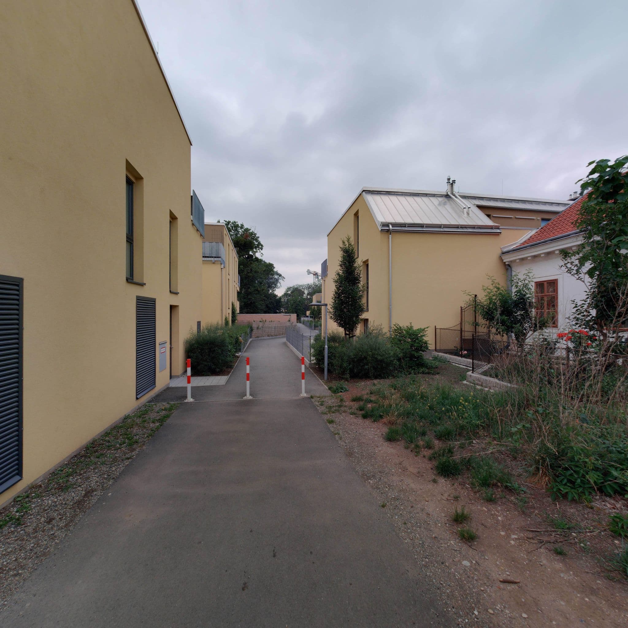 Street view near W-1 - Carl Reiter, Aspern — © eliasgander (CC BY-SA · Mapillary)