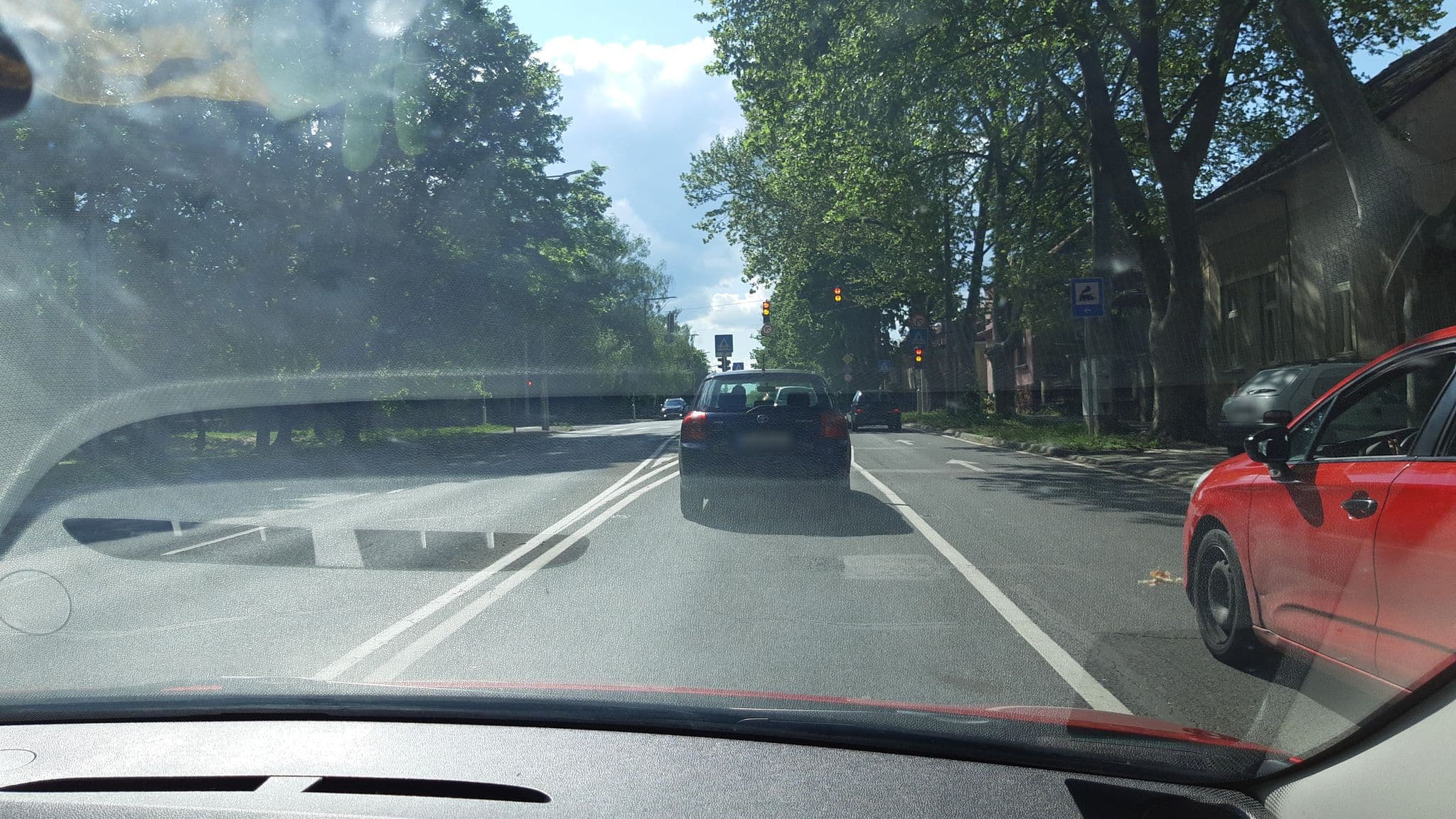 Street view near Erika Vendégház, Kaposvár — © robertjozsa (CC BY-SA · Mapillary)