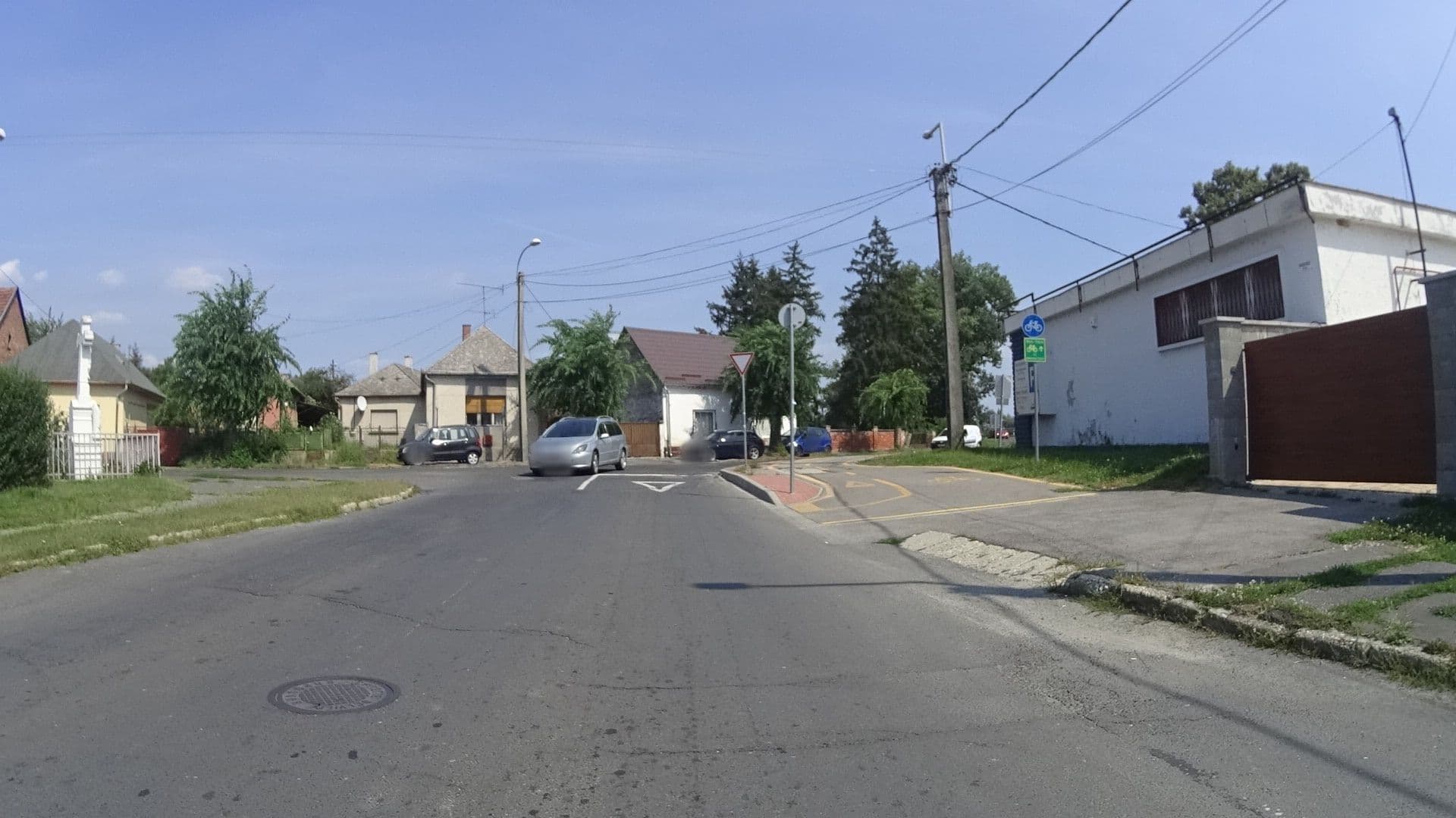 Street view near Ambrózia Guesthouse, Kiskanizsa — © ramap (CC BY-SA · Mapillary)