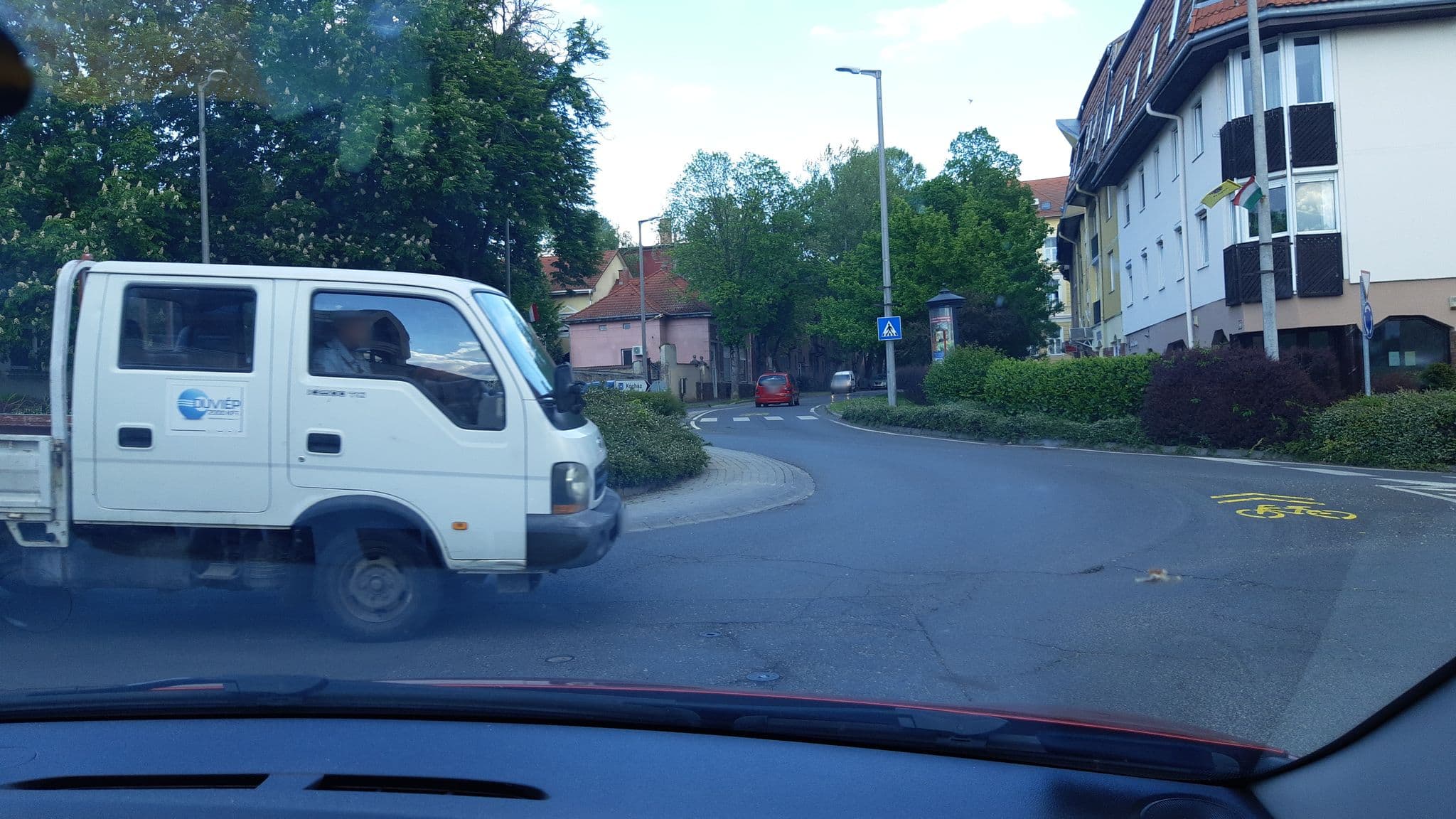 Street view near Diofa Panzio, Kaposvár — © robertjozsa (CC BY-SA · Mapillary)