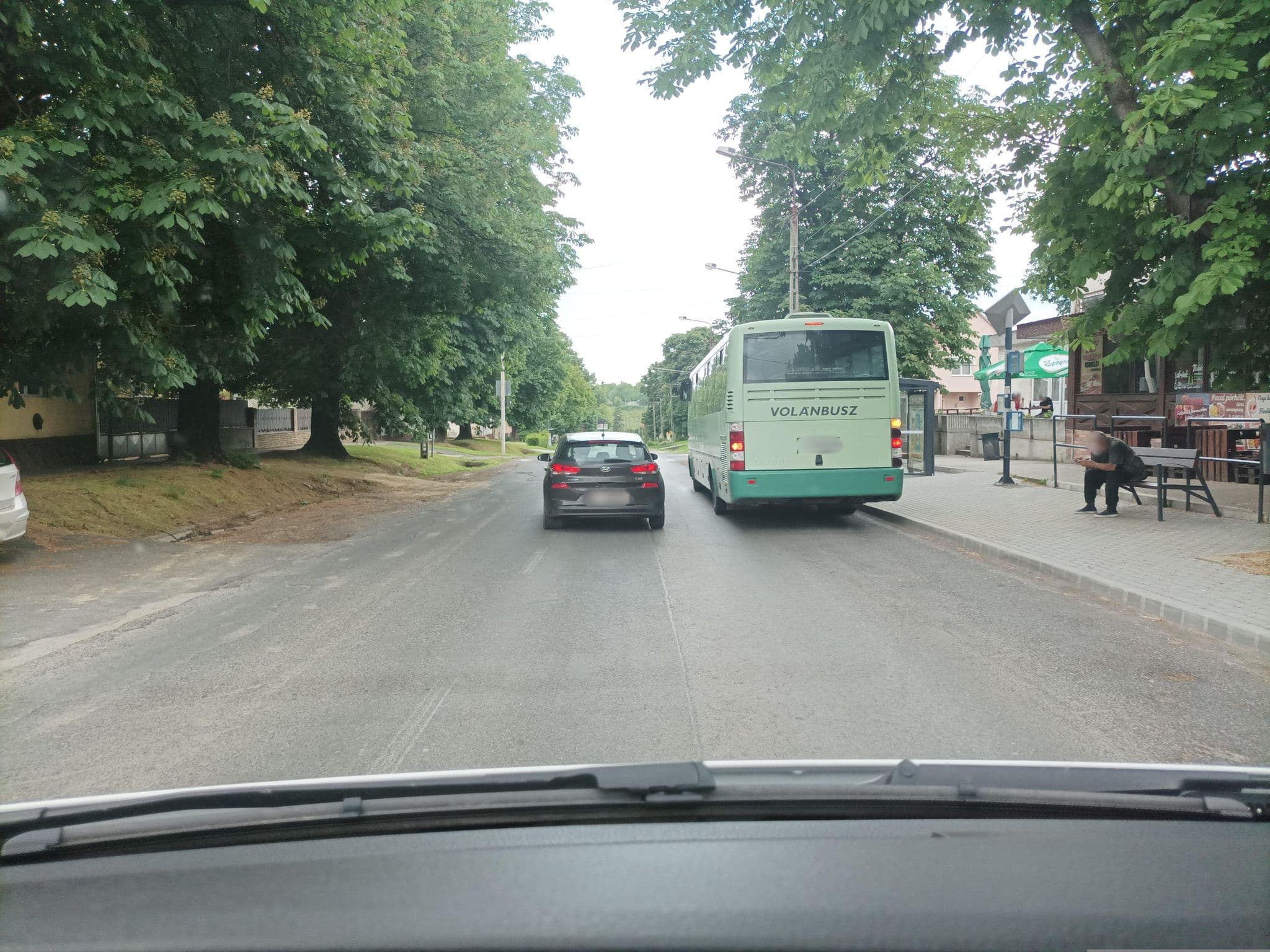 Street view near Panzió A Négy Fenyőhöz, Kaposvár — © Mayflower669 (CC BY-SA · Mapillary)