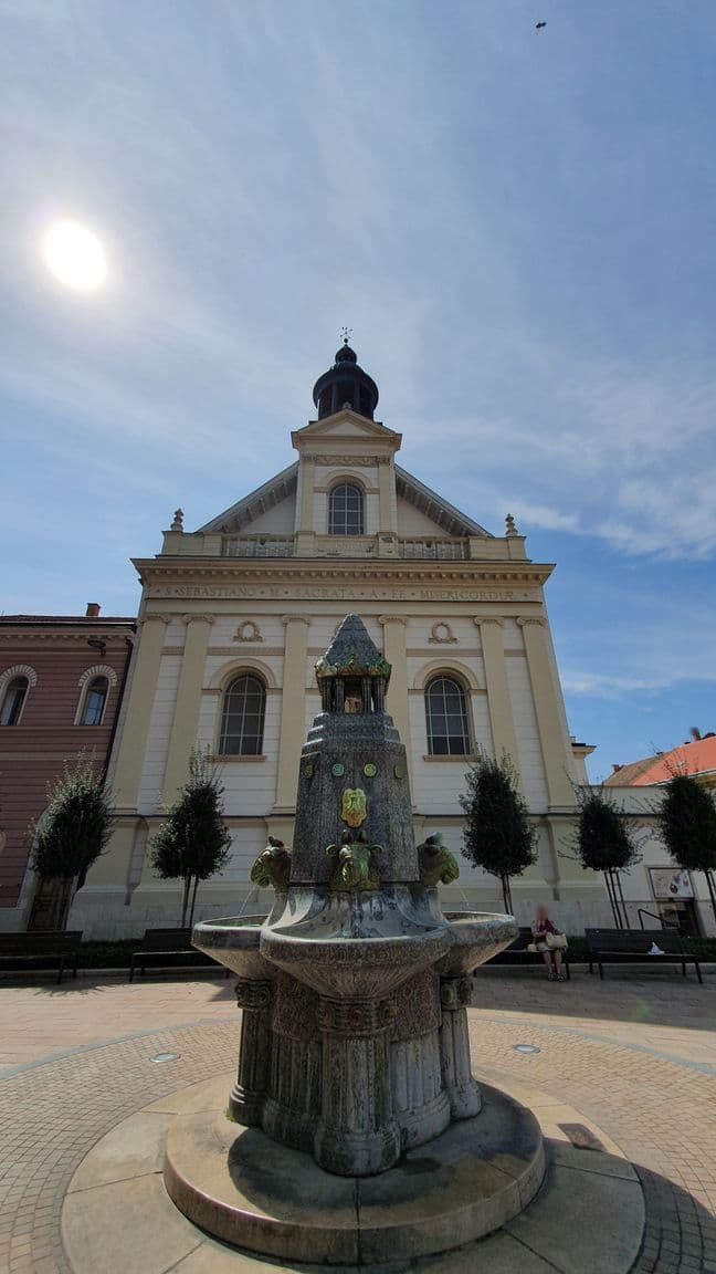 Street view near Central Apartman, Pécs — © kovecses (CC BY-SA · Mapillary)