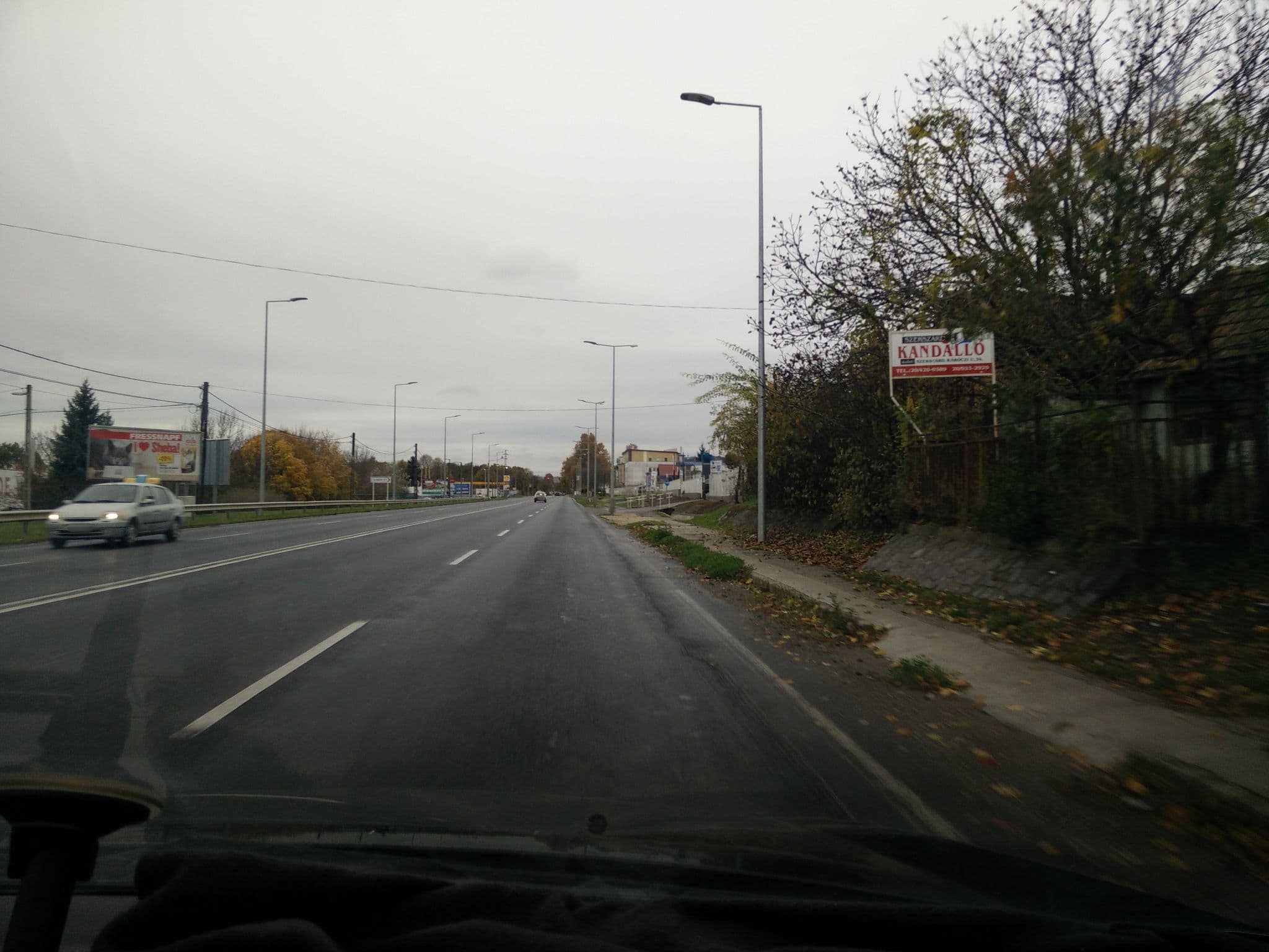 Street view near Szépkert Panzió, Szekszárd — © grin (CC BY-SA · Mapillary)