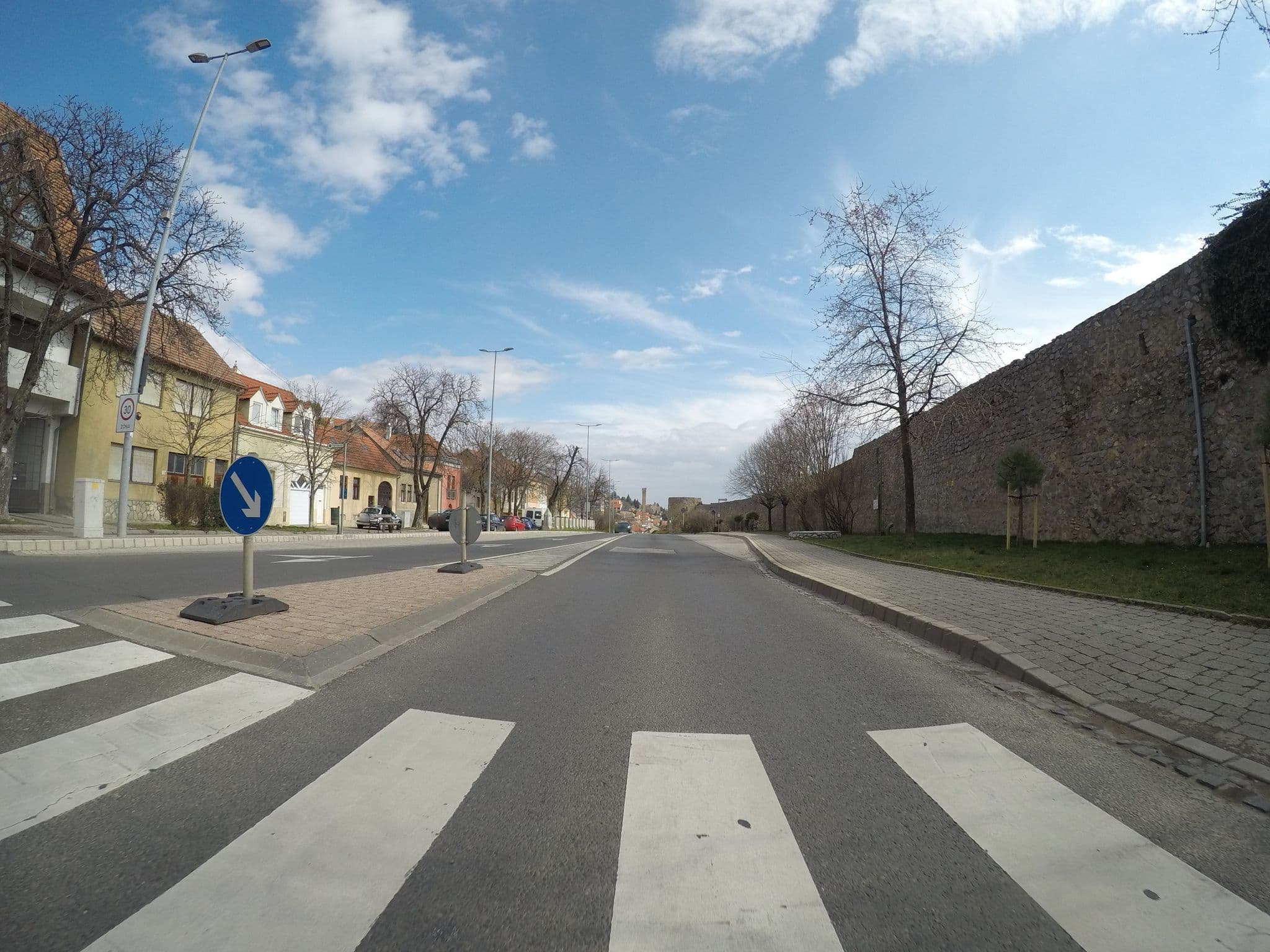Street view near Babylon Hostel, Pécs — © chrisbeddow (CC BY-SA · Mapillary)