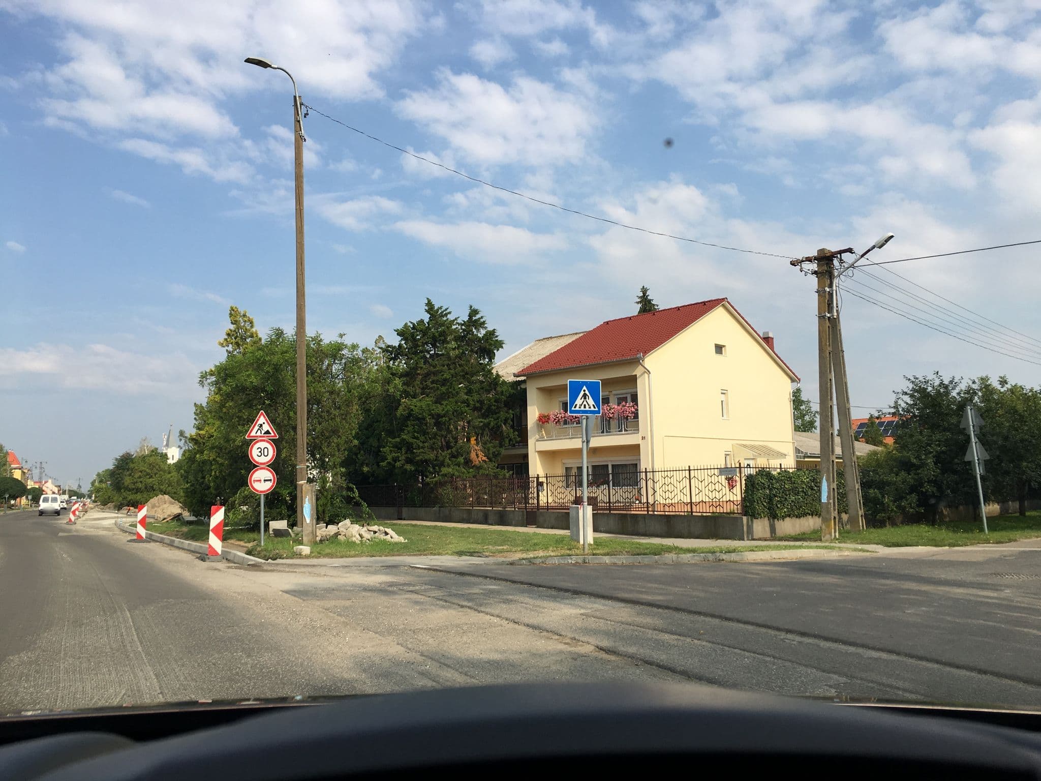 Street view near Pillangó Apartmanház Mórahalom, Mórahalom — © bucsanszki (CC BY-SA · Mapillary)